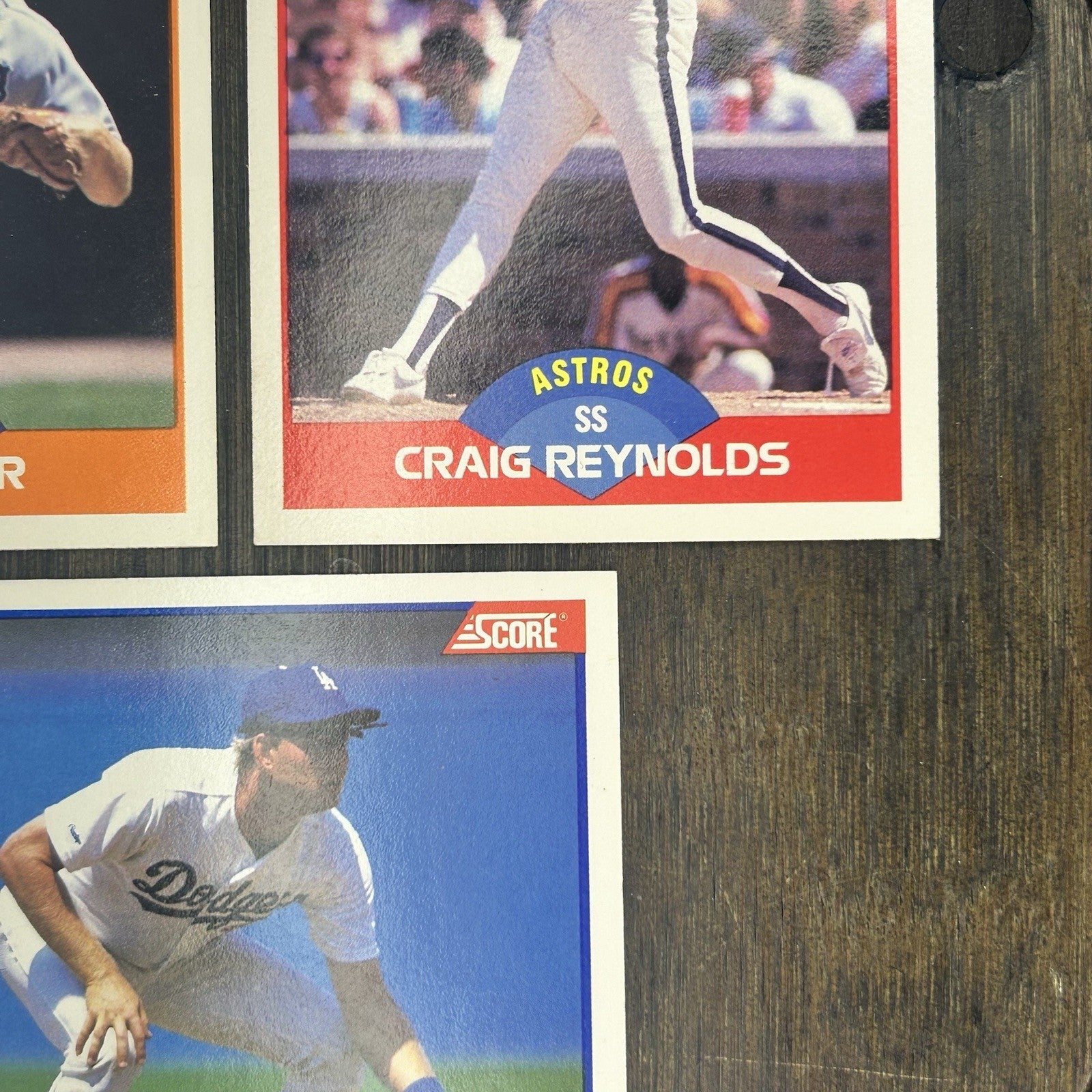 1989 Score High Grade Cards #566, #418, #468, #282, #586 MLB (Lot Of 5) 8