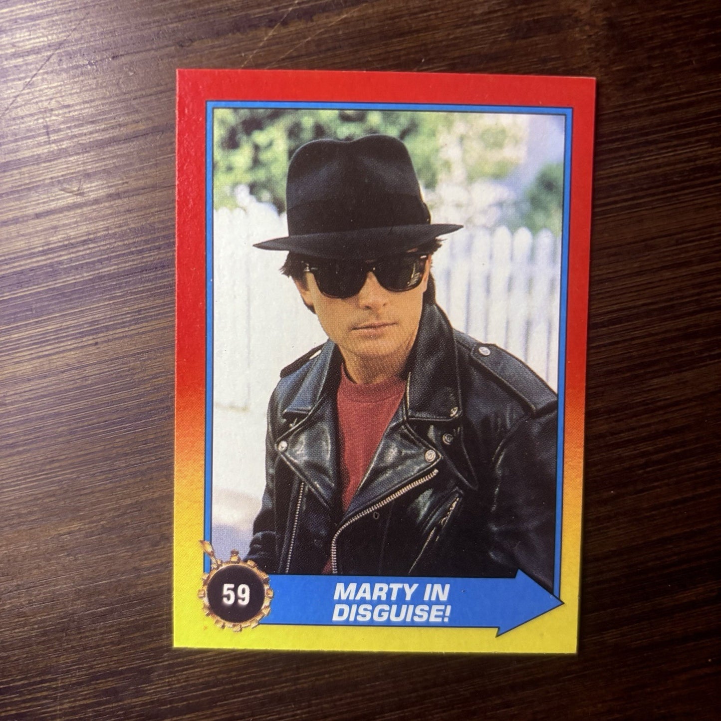 Back To The Future 2 1989 Topps #59 Marty In Disguise, High Grade See Photos0