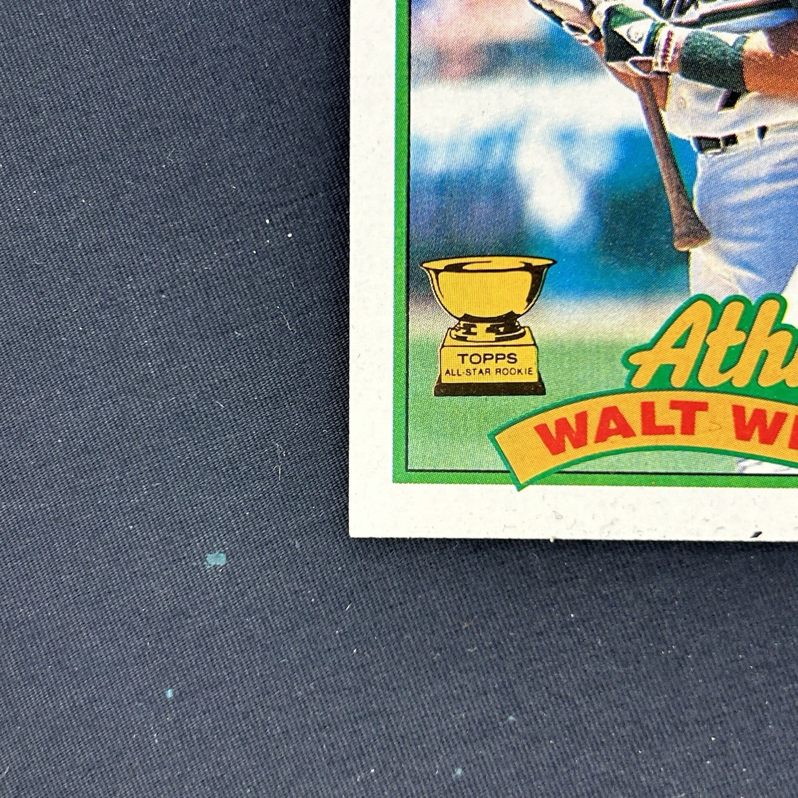 1989 Walt Weiss Trading Card (Lot Of 6) #316, #446, #165 10