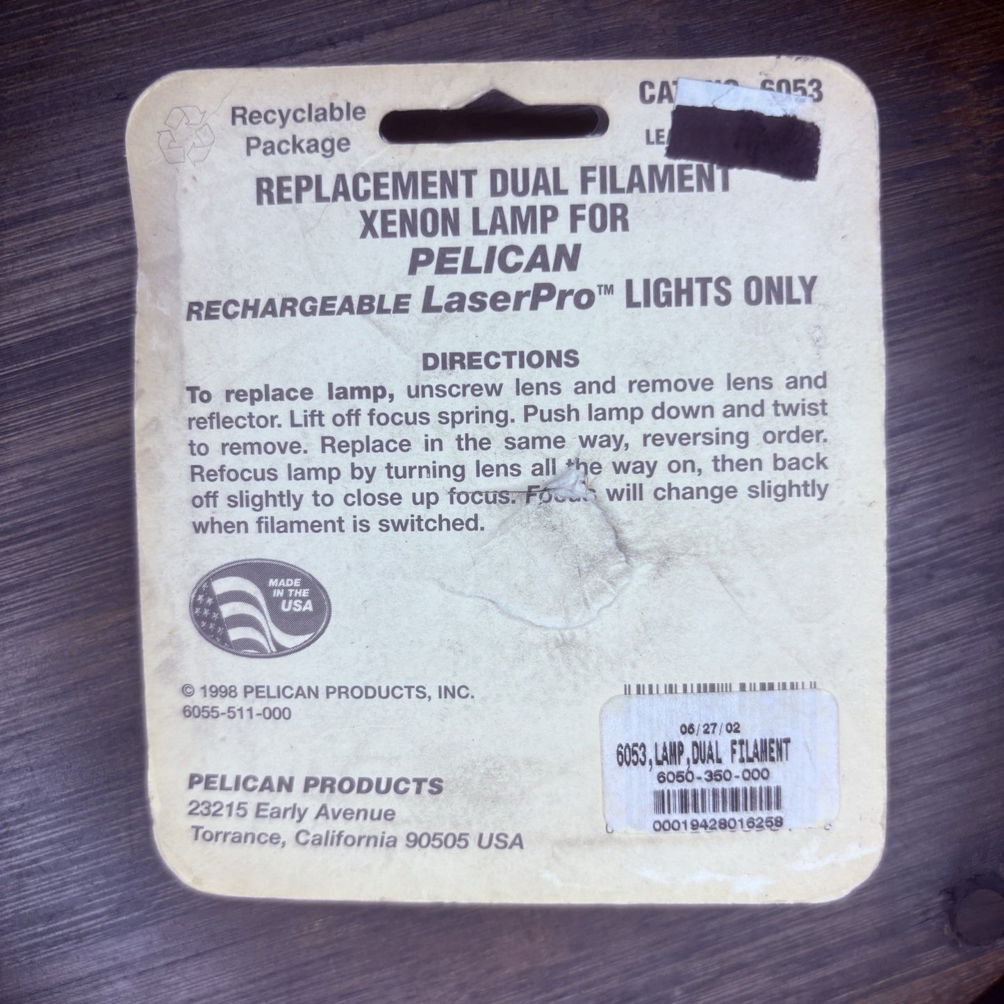 Pelican 6053 LaserPro Bulb For Laser Pro Flashlight1