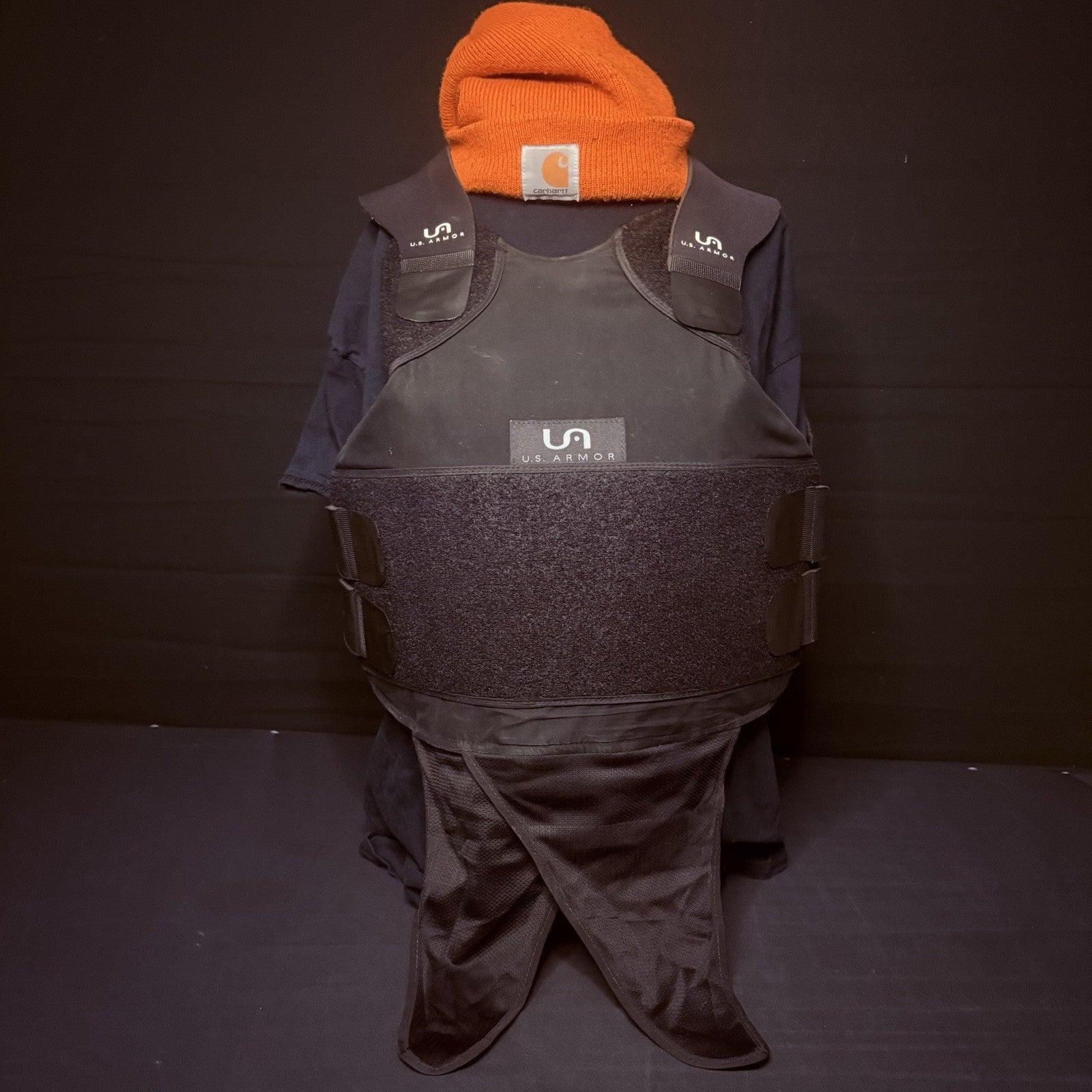 US Armor Level II (2)  Bullet Proof Concealable Vest -Size SMALL- 20200