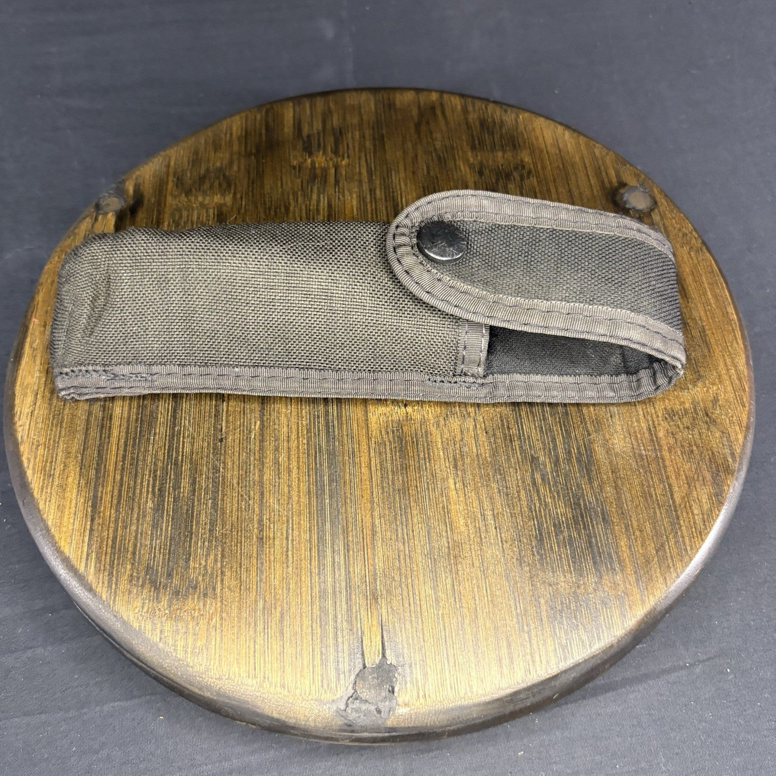 Uncle Mikes Flashlight & Baton Holder Pouch, Duty Belt Gear Black Nylon Case1