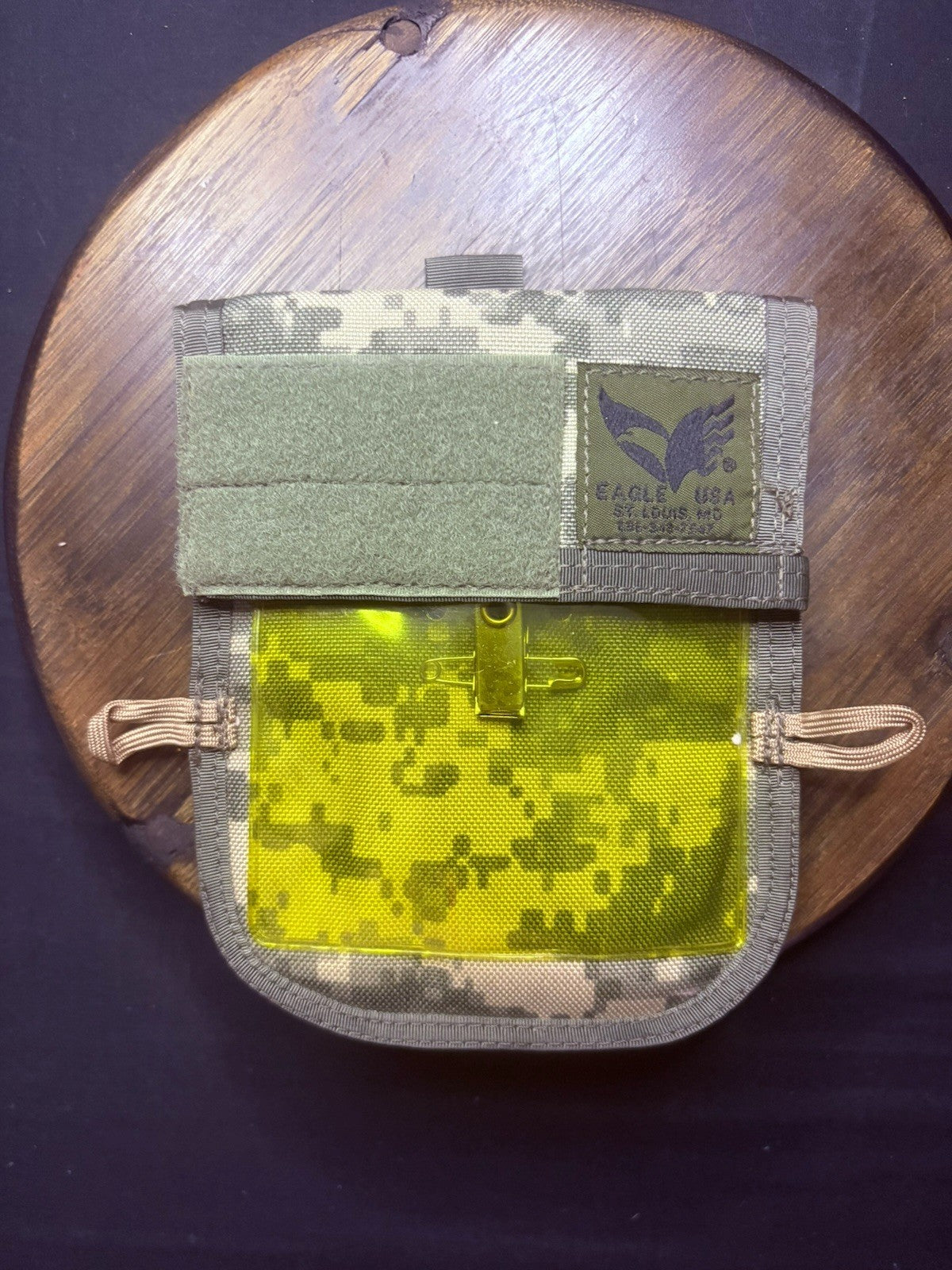 Eagle Industries Neck ID Wallet Passport Pouch Holder W/Pen Holder Digital Camo1