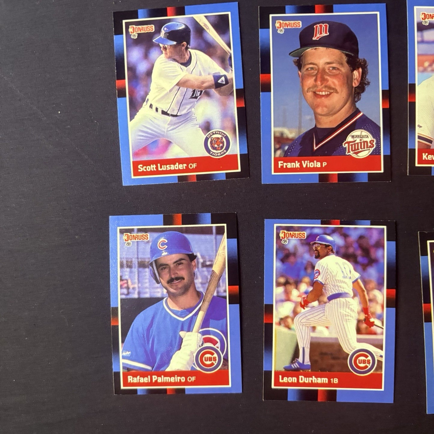 1987 Donruss High Grade Baseball  17 Card Lot Rookies2