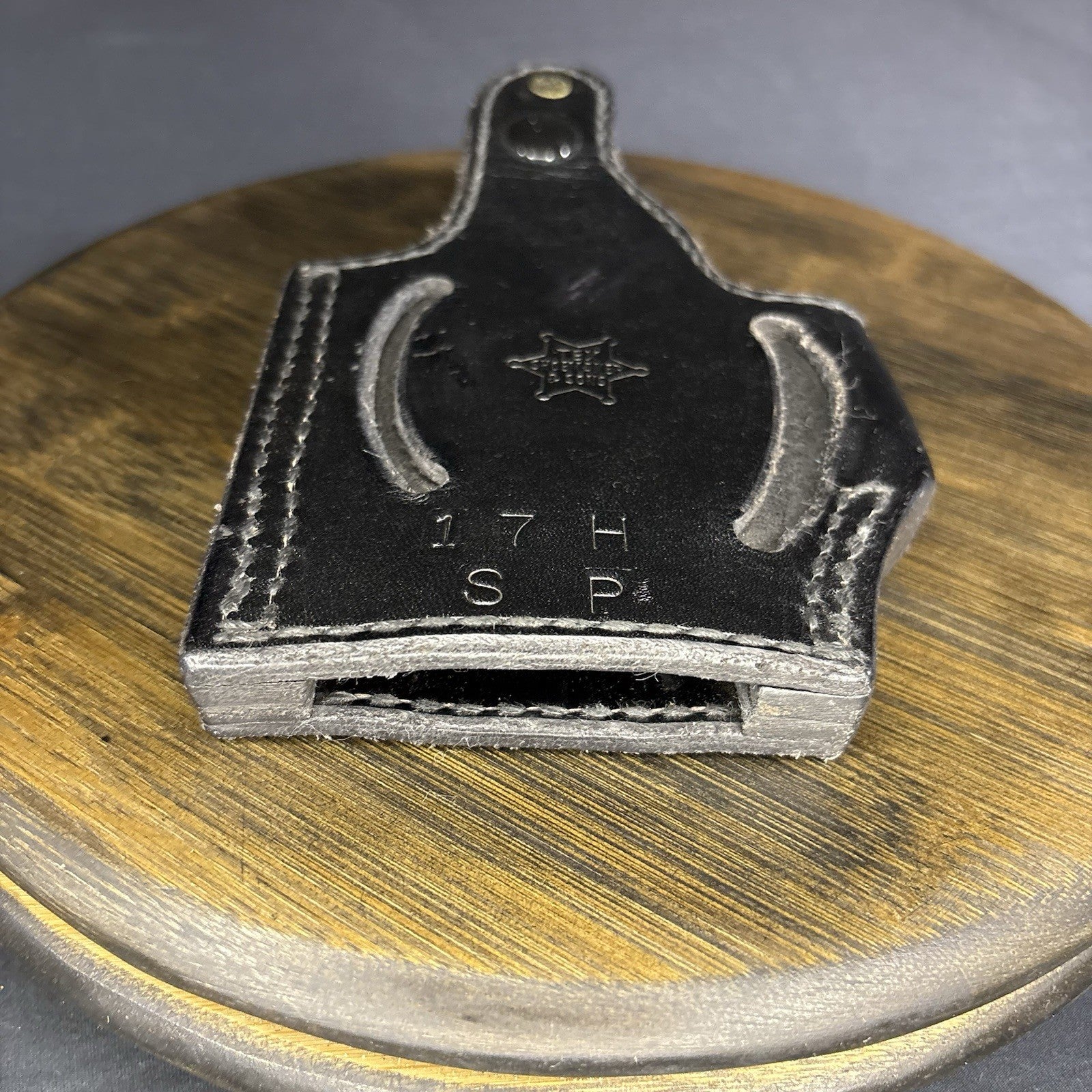 Tex Shoemaker 17H Basket Weave Holster For S&W 439 549 559 639 659 Snap Closure8