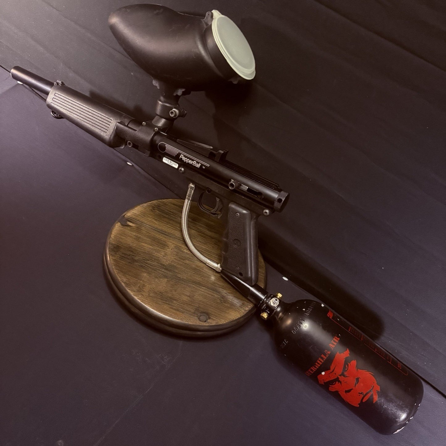 Pepper Ball SA200 Tippmann Pro-Carbine .68 Launcher SWAT w/48cu Tank & Soft Case21