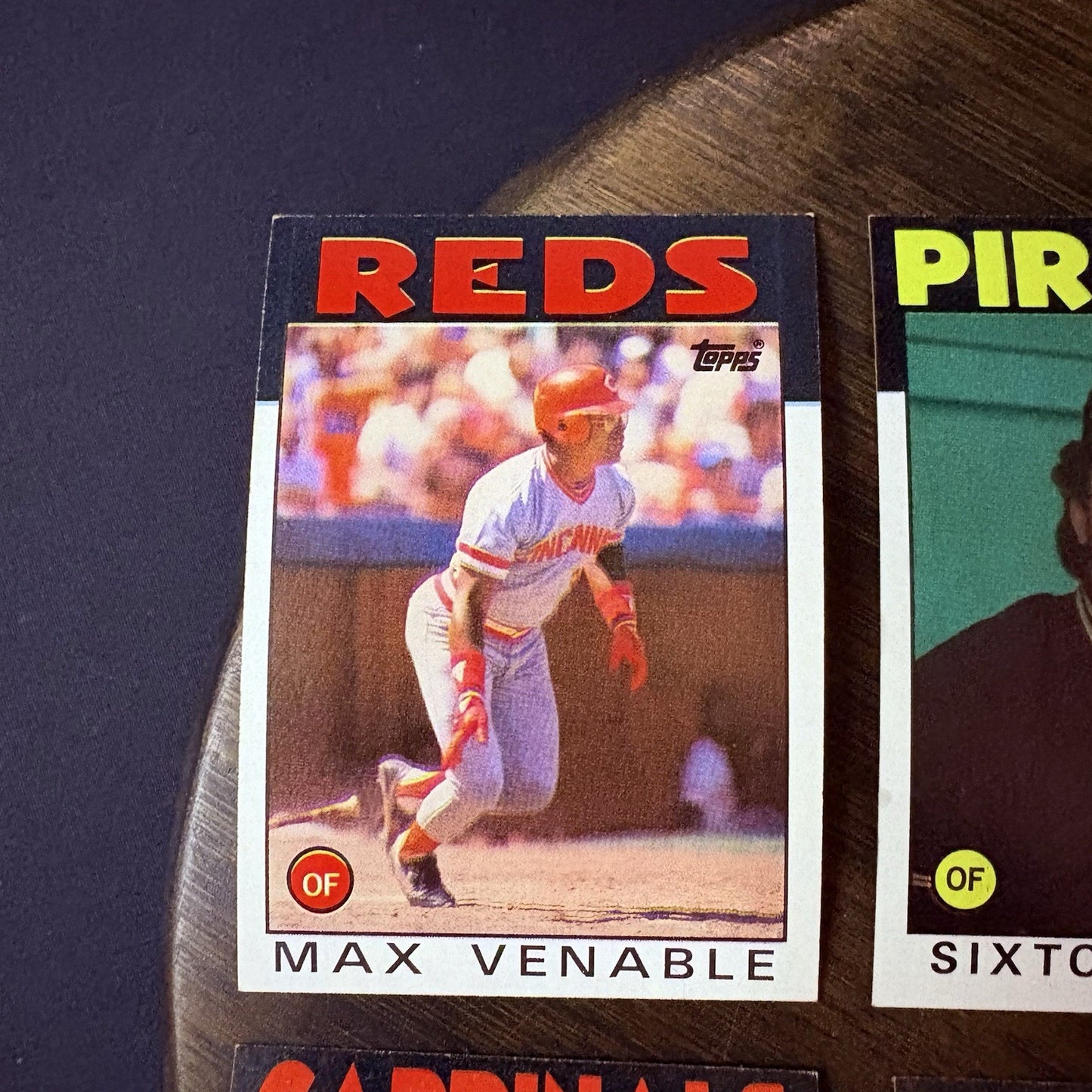 1986 Topps High Grade Baseball Cards (7 Card Lot)8