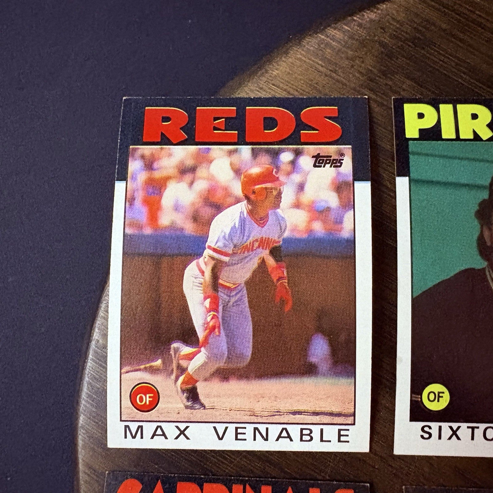 1986 Topps High Grade Baseball Cards (7 Card Lot)8