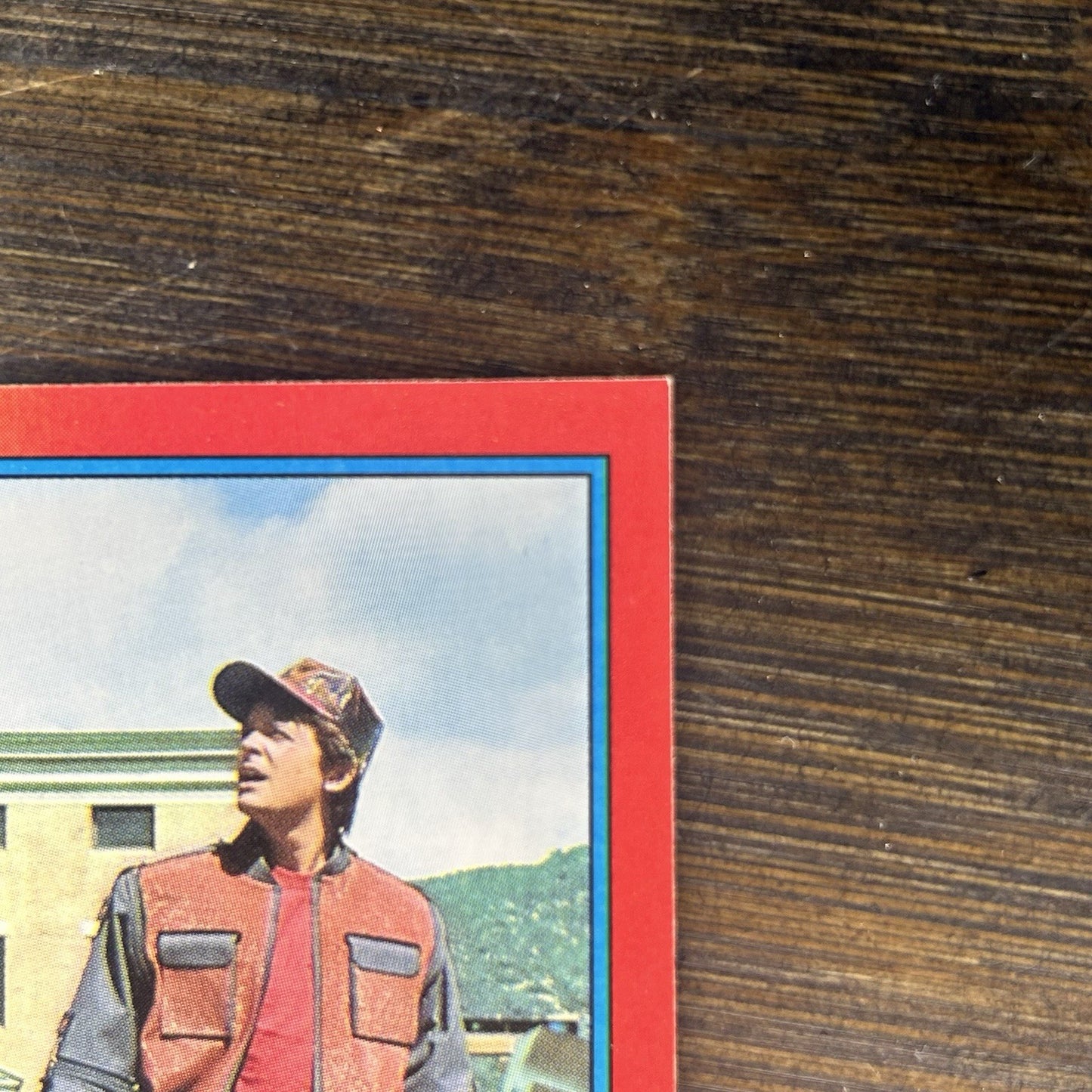 1989 Back To The Future Topps Trading Card #6 "The New, Improved Town Square"3
