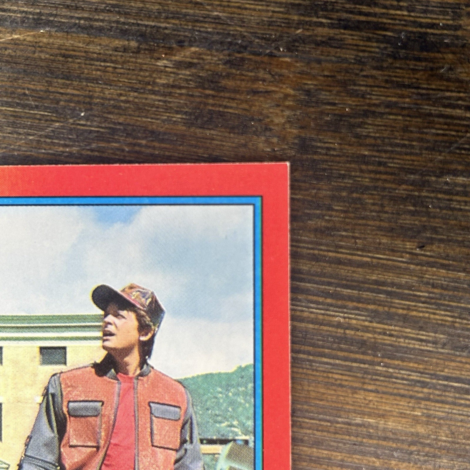 1989 Back To The Future Topps Trading Card #6 "The New, Improved Town Square"3