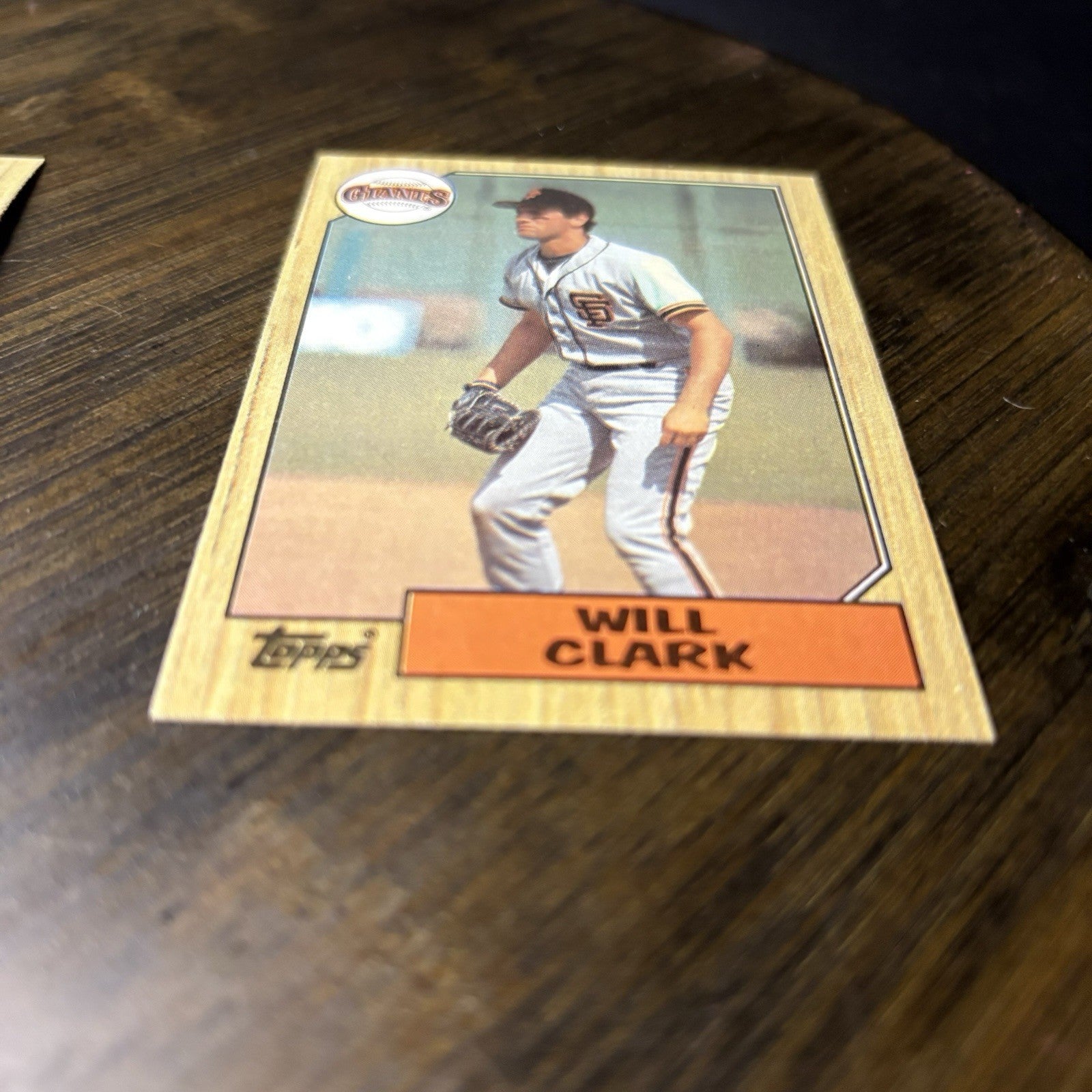1987 Topps #420 Will Clark RC Lot Of 2 NMMT+ High Grade See Photos5