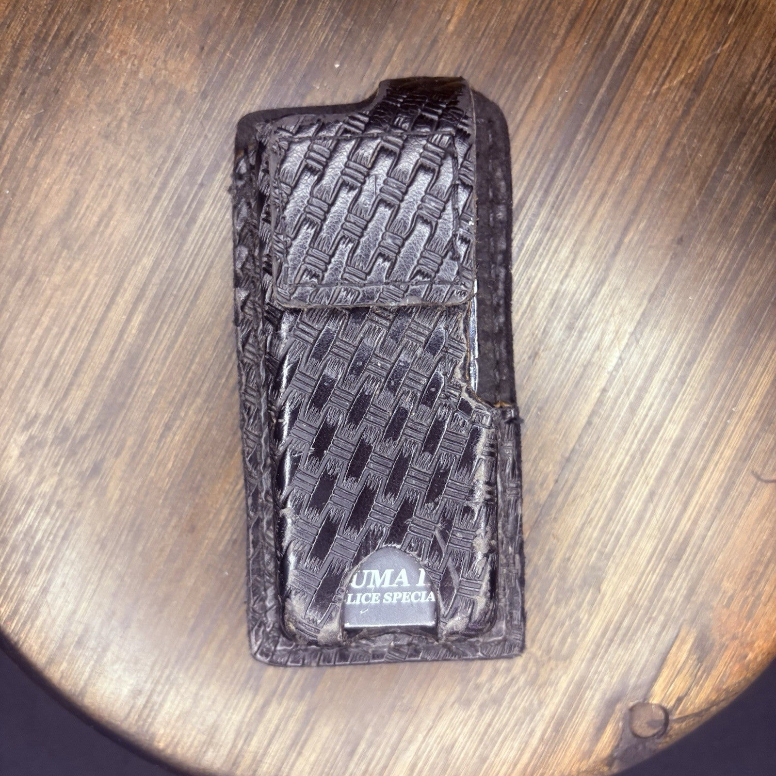 Olympus Puma 2/II Voice Recorder w/Leather Case Law Enforcement Police Dictation1