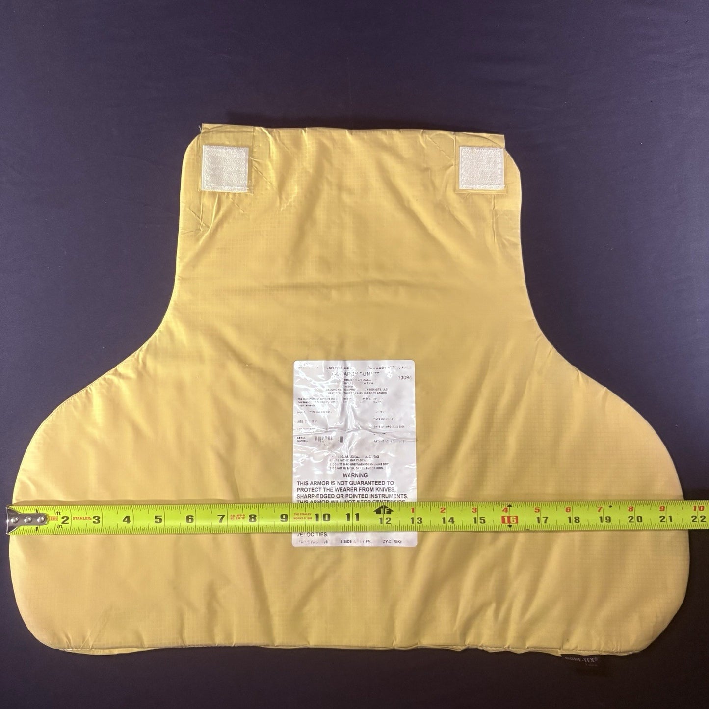 Second Chance 3A Bullet Proof Vest (Size Large Long) IIIA Concealable Vest11
