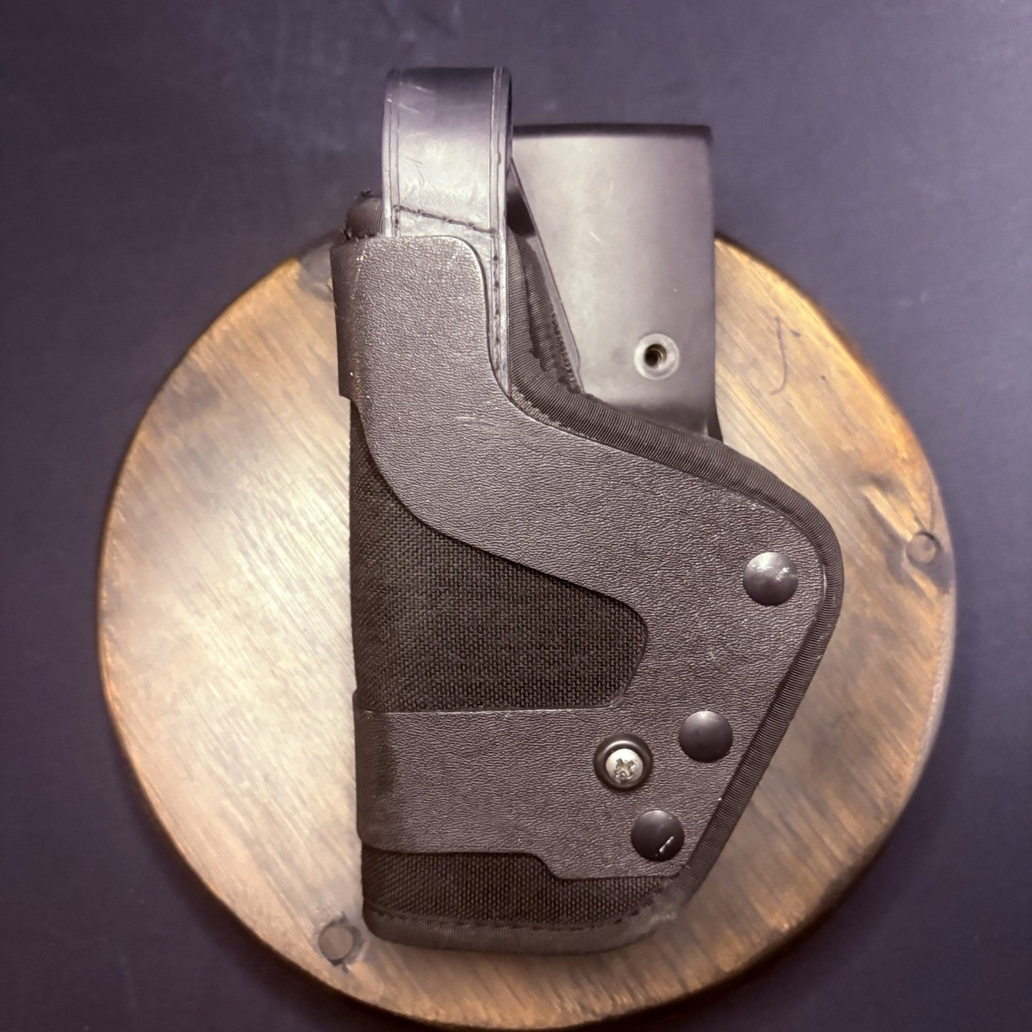 Uncle Mikes Duty Holster Law Enforcement Pro-3 Size 22 RH OWB Universal Fit9