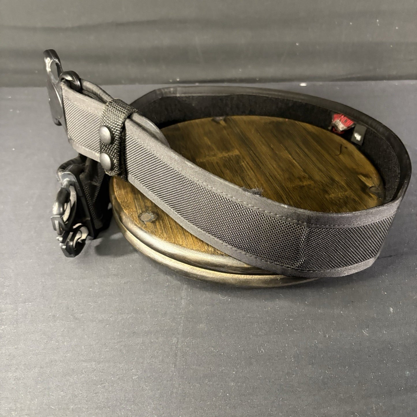 Bianchi Medium AccuMold Duty Belt - Black Waist Size 34”-40” w/ 2 Belt Keepers3