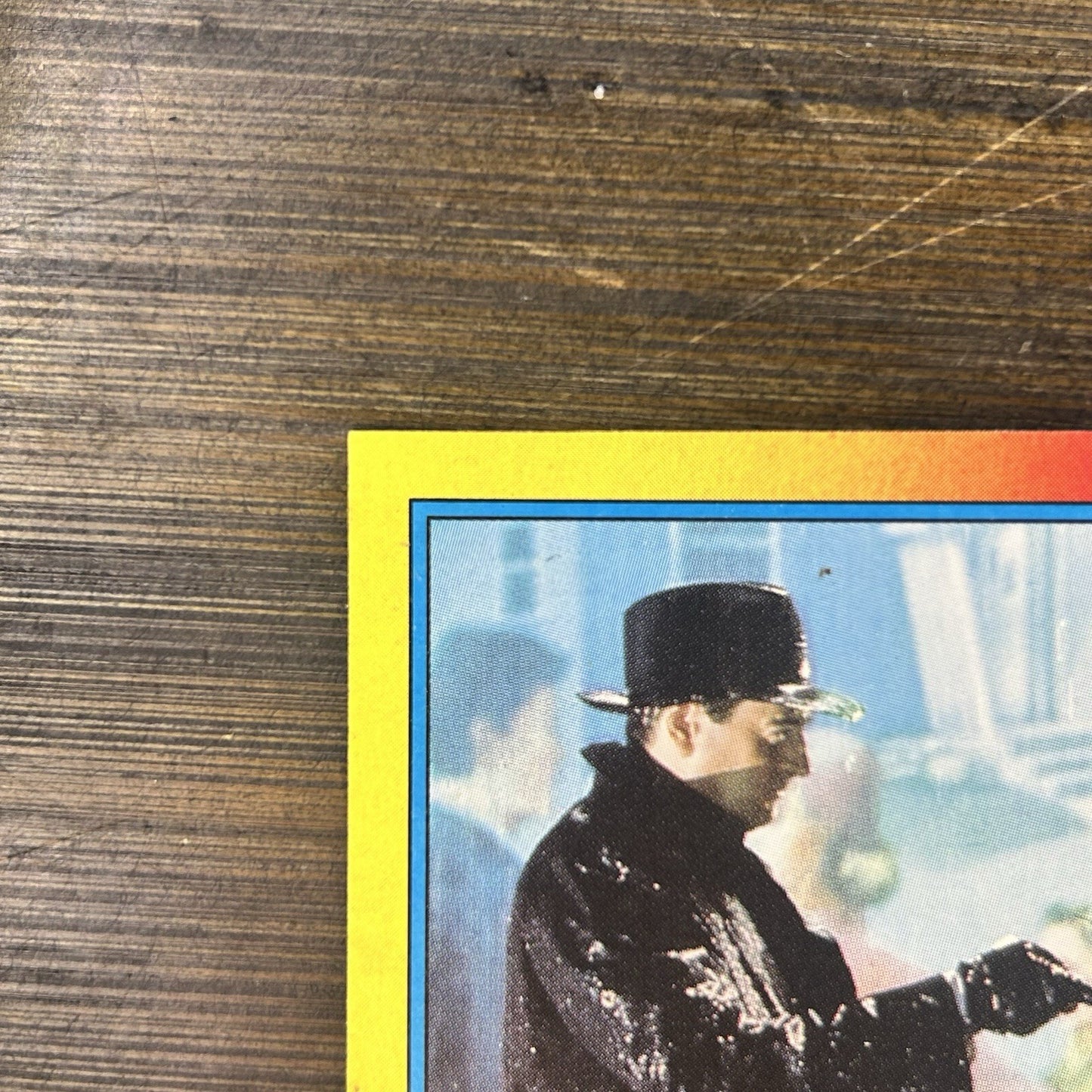 1989 Back to the Future #75 Topps Trading Card "Western Union Delivers!"2