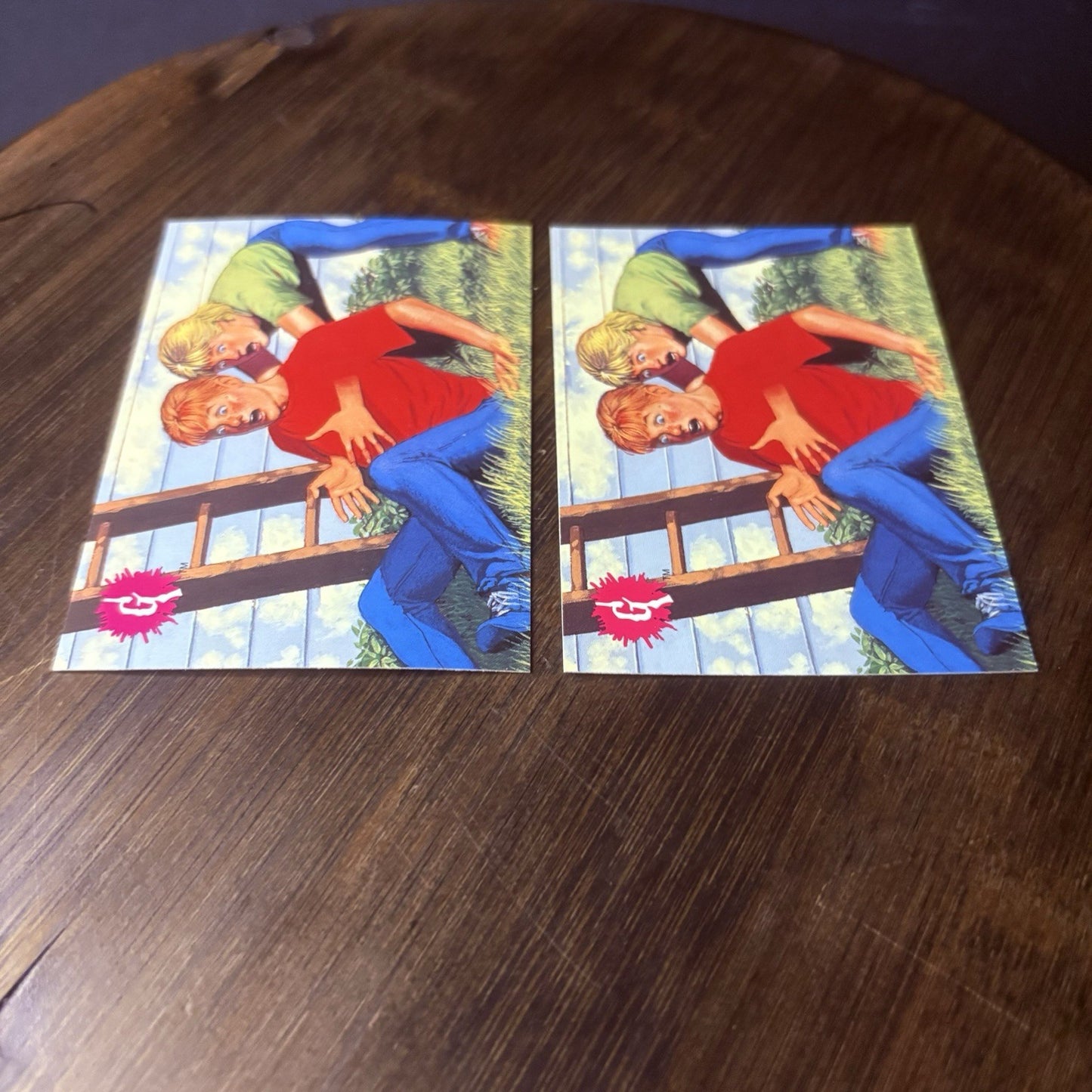 1996 Goosebumps Just Passing Through #28 Lot Of (2)  High Grade Trading Cards13