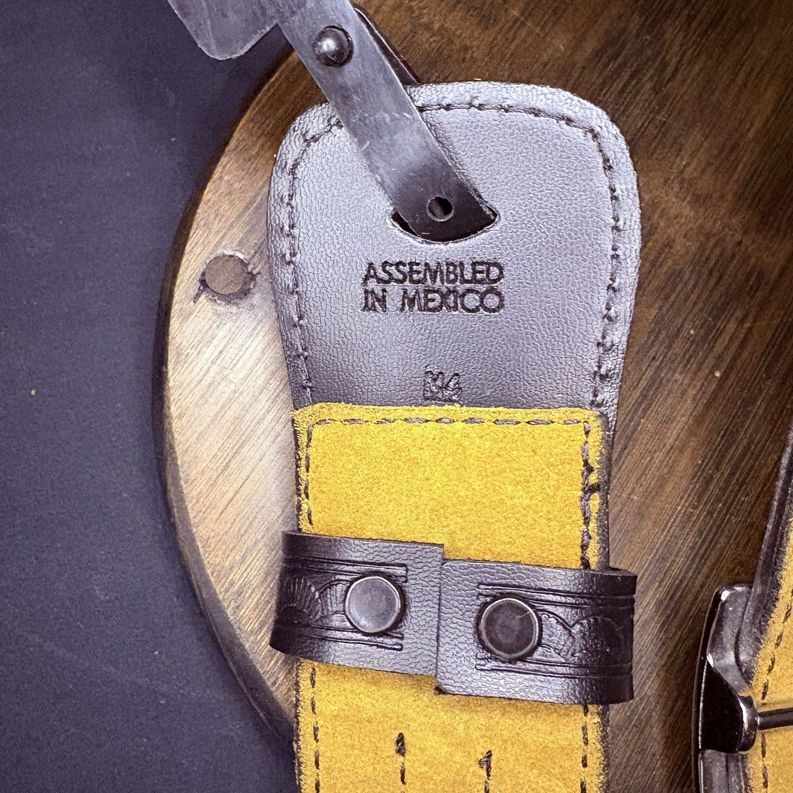 Safariland Model 87 Sam Browne Duty Belt - Size 48 - Basketweave - Black/ Chrome8
