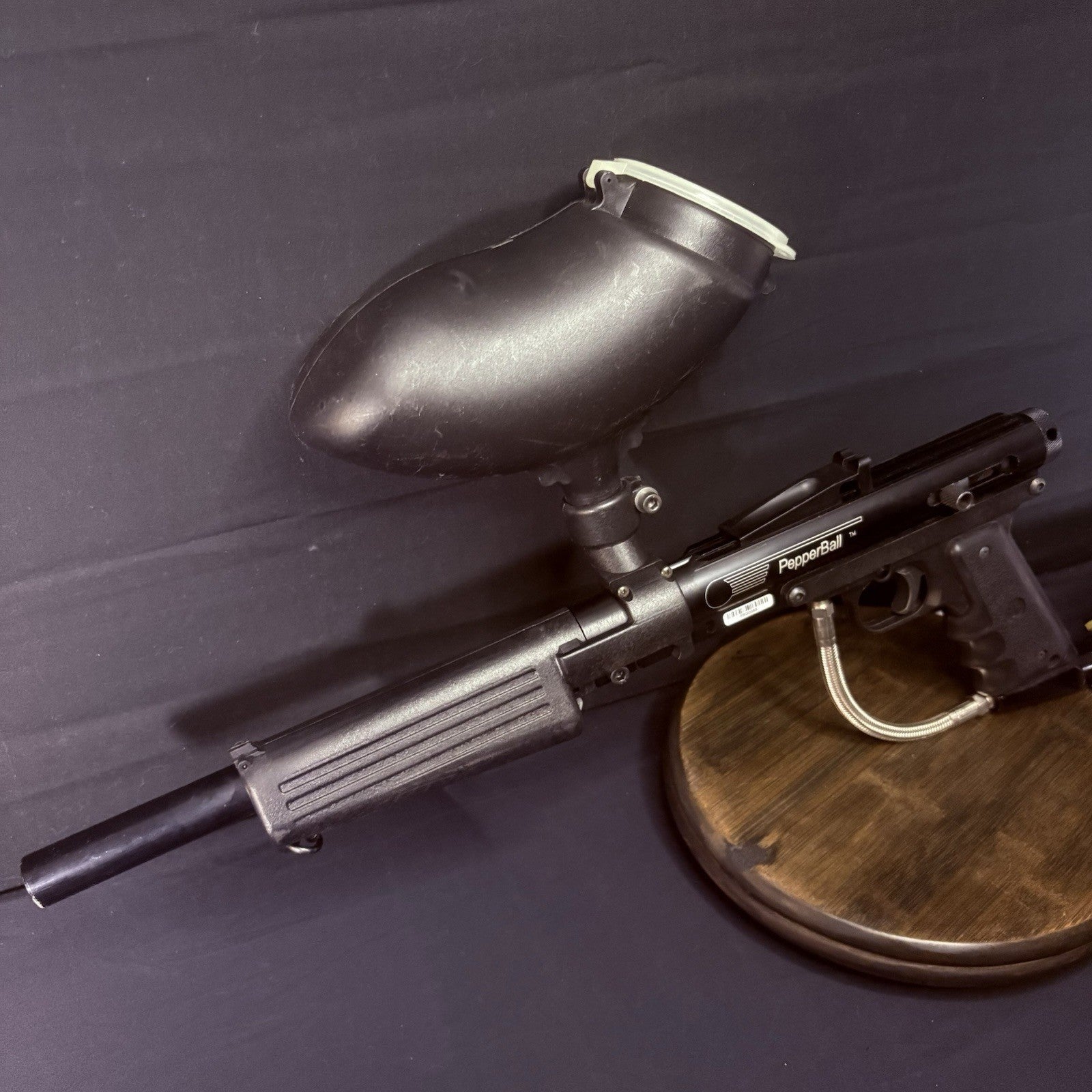 Pepper Ball SA200 Tippmann Pro-Carbine .68 Launcher SWAT w/48cu Tank & Soft Case22