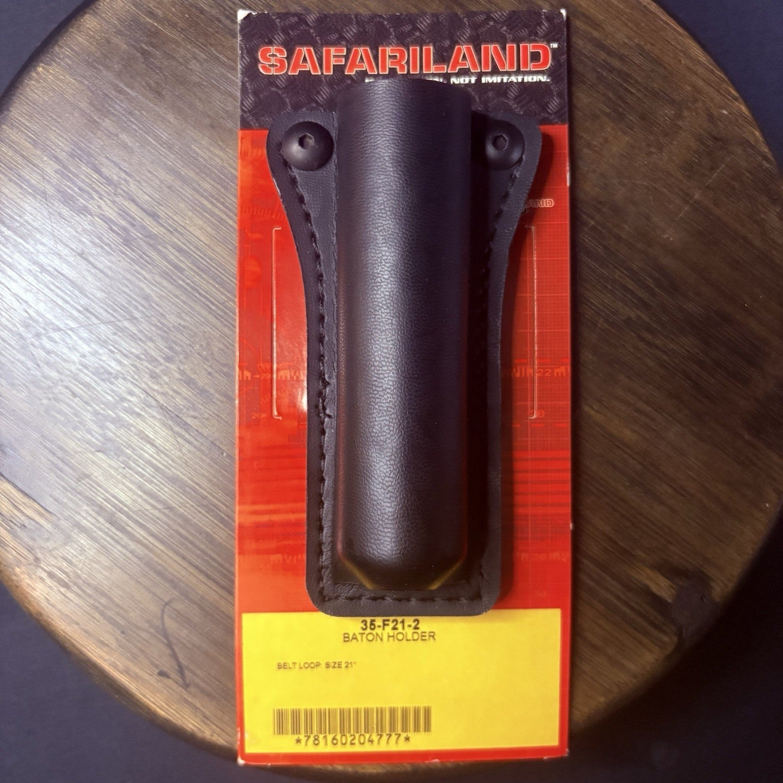 Safariland 35 Baton Holder Plain Black For 21" Foam Handle Batons 35-F21-20