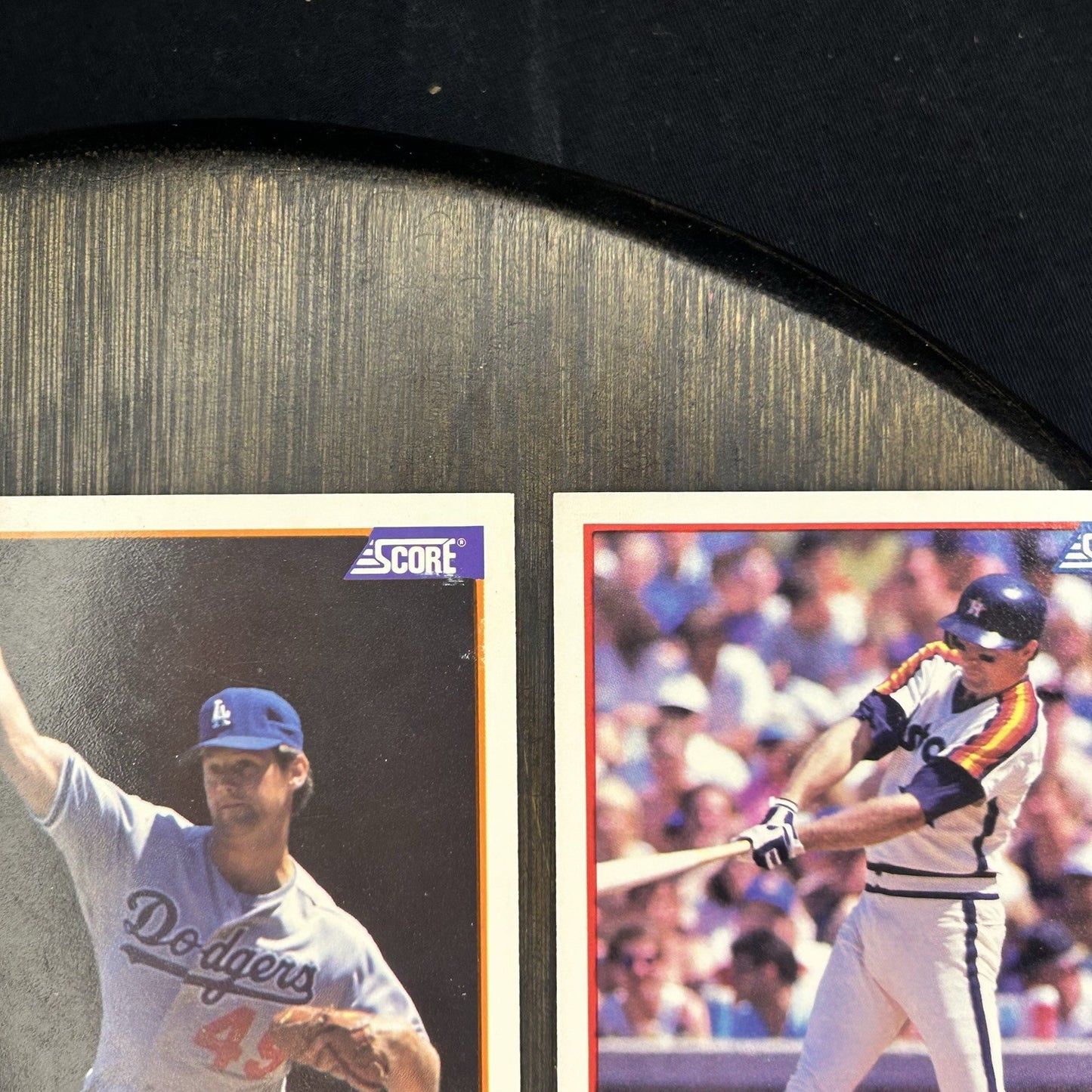 1989 Score High Grade Cards #566, #418, #468, #282, #586 MLB (Lot Of 5) 4