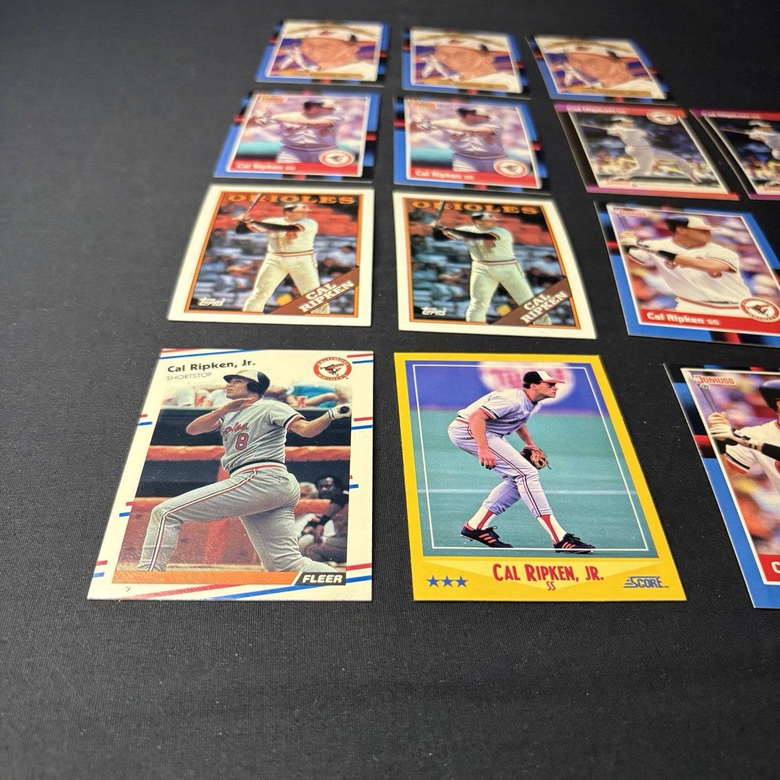 Cal Ripken Jr. 1988 Lot (15) High Grade Card Baltimore Orioles HOF Topps Donruss6