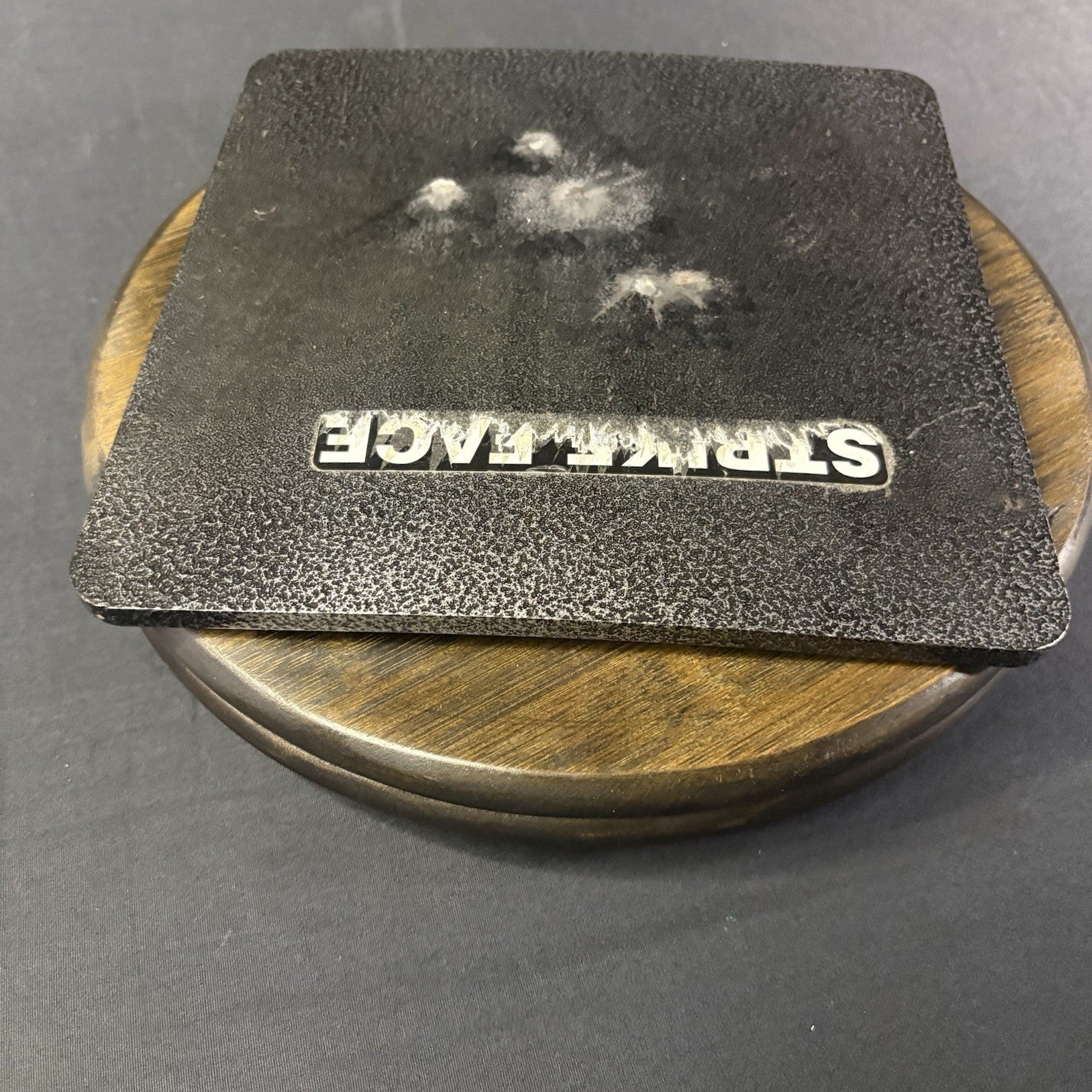 Shot Armor Plate 8”x 8” ~Decorative Only~ Not Protective4