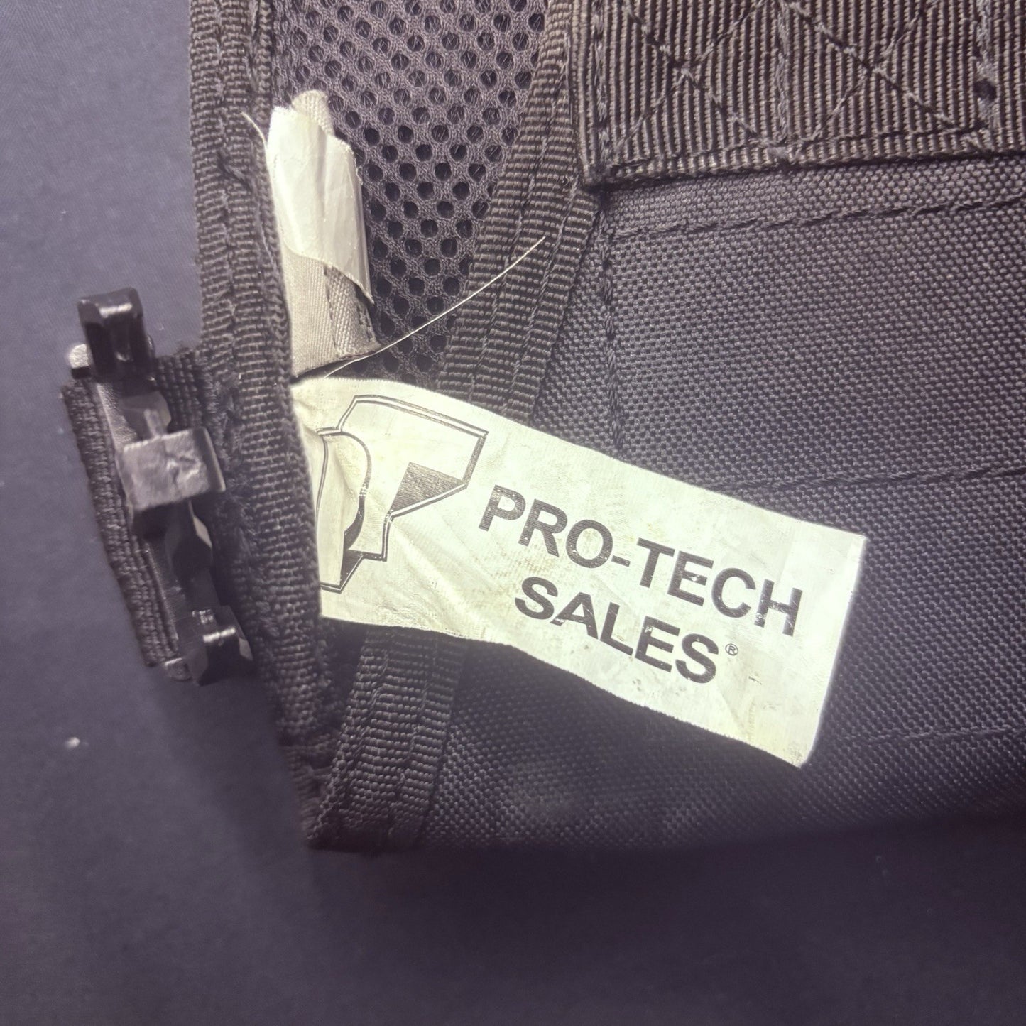 PROTECH Tactical Plate Rack Carrier 10"X12" (Adjustable Size) NOS Black MOLLE17