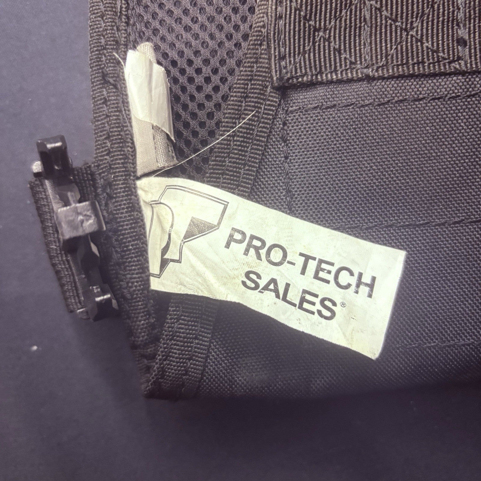 PROTECH Tactical Plate Rack Carrier 10"X12" (Adjustable Size) NOS Black MOLLE17