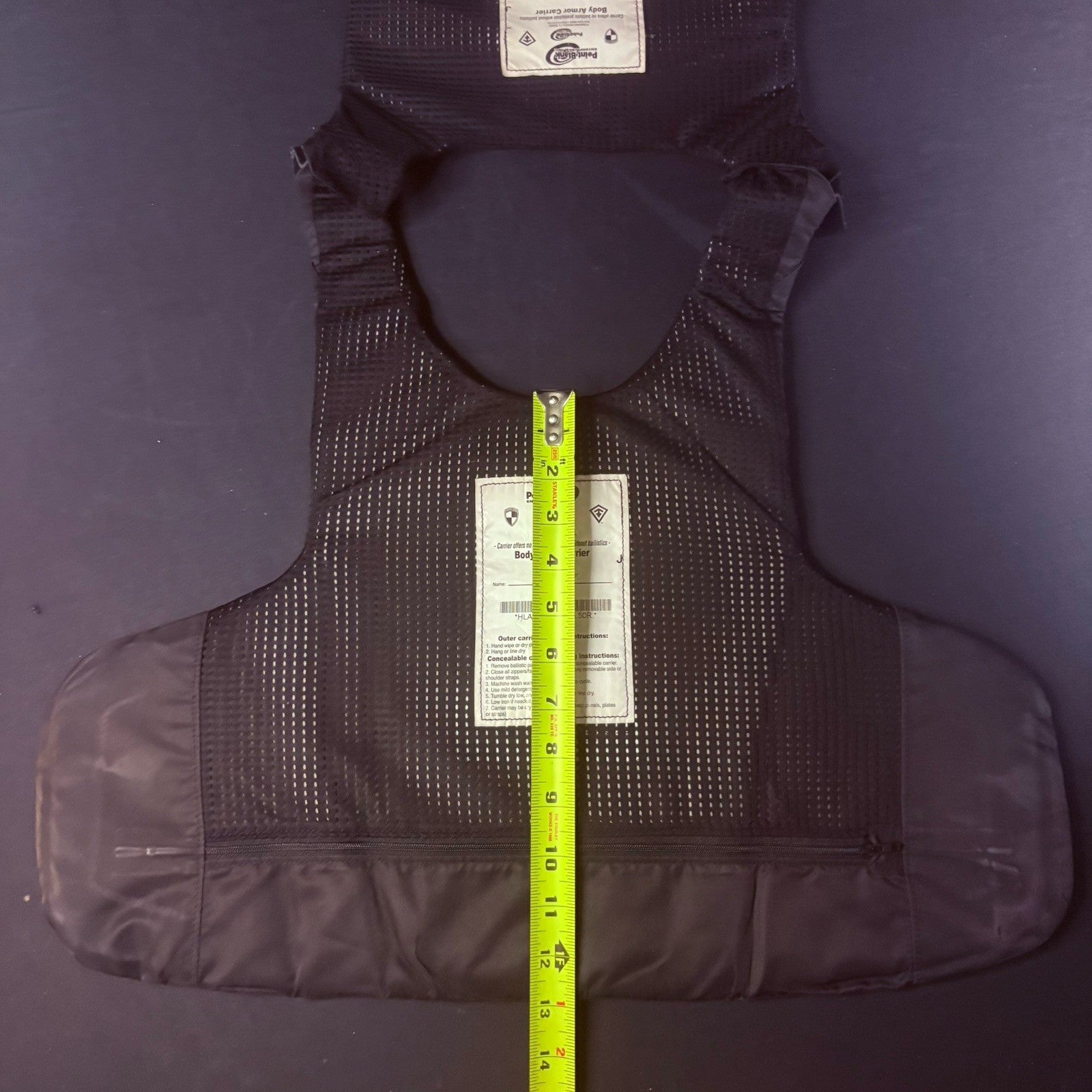 2023 PB Armor 3A Bullet Proof Vest Size Large AXBIIIA Hi-Lite Carrier14