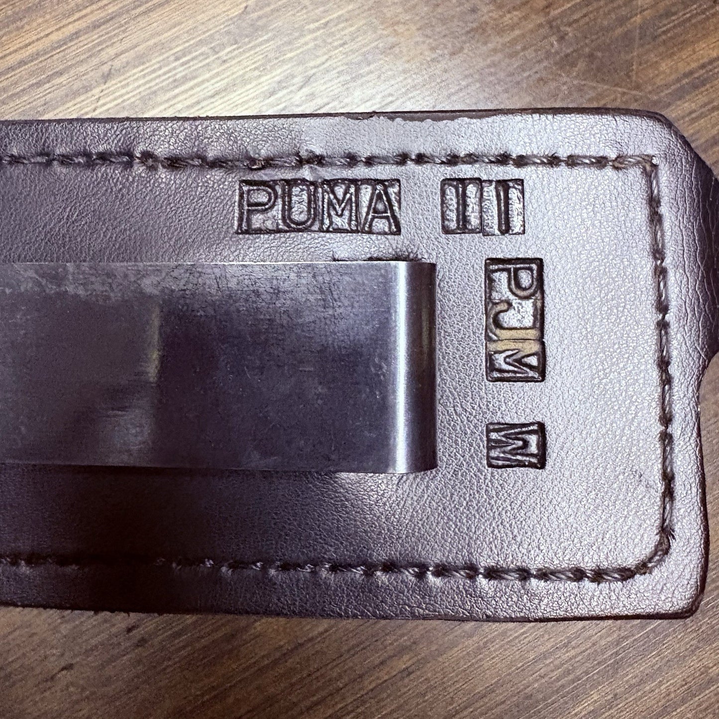 Voice Recorder Leather Pouch Case w/ Belt Clip Olympus Puma II/2 Leather Holster2