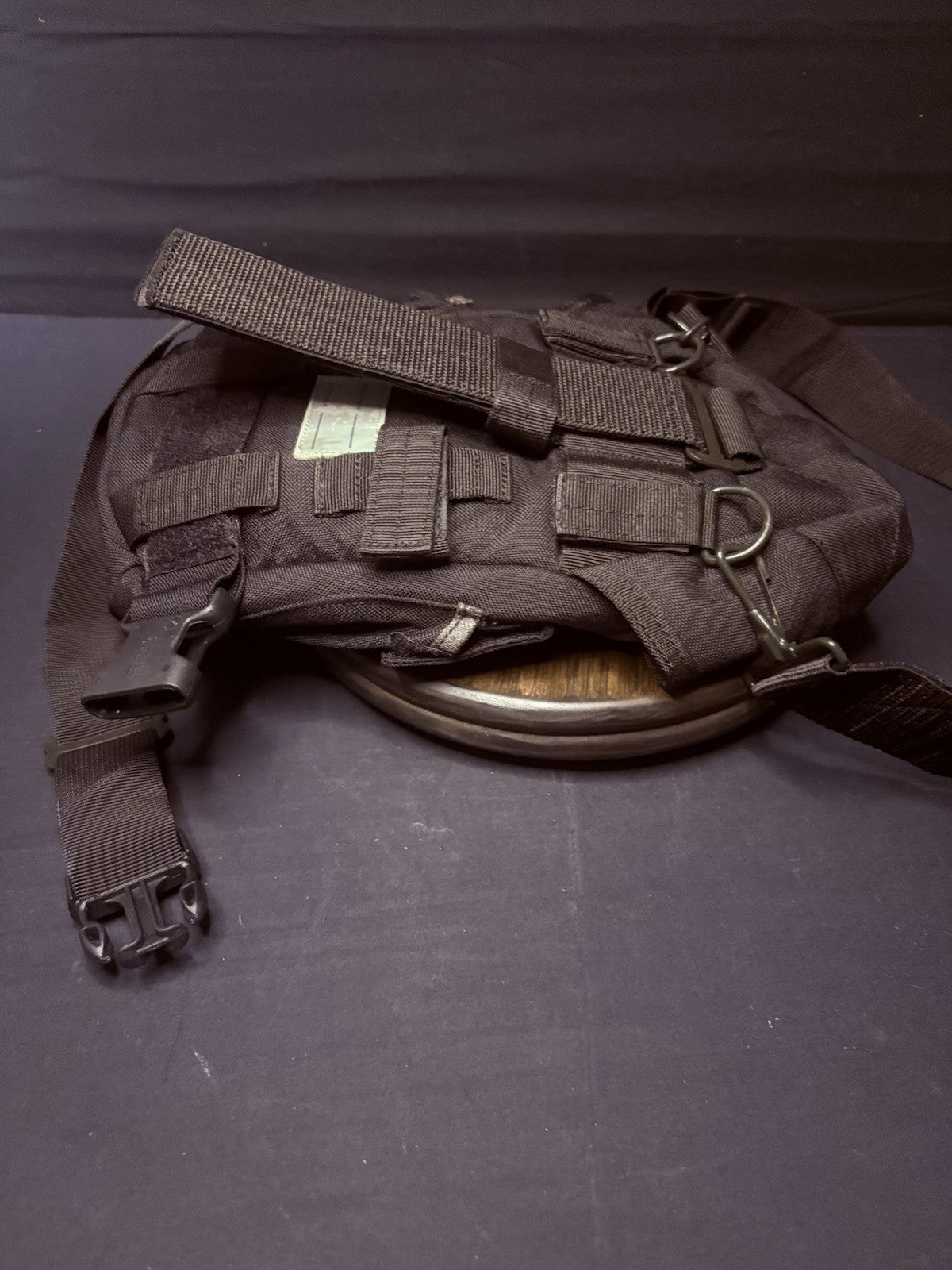 Gas Mask Or Large Utility Pouch Drop Leg w/Suede EMT Tactical Military Hunting7