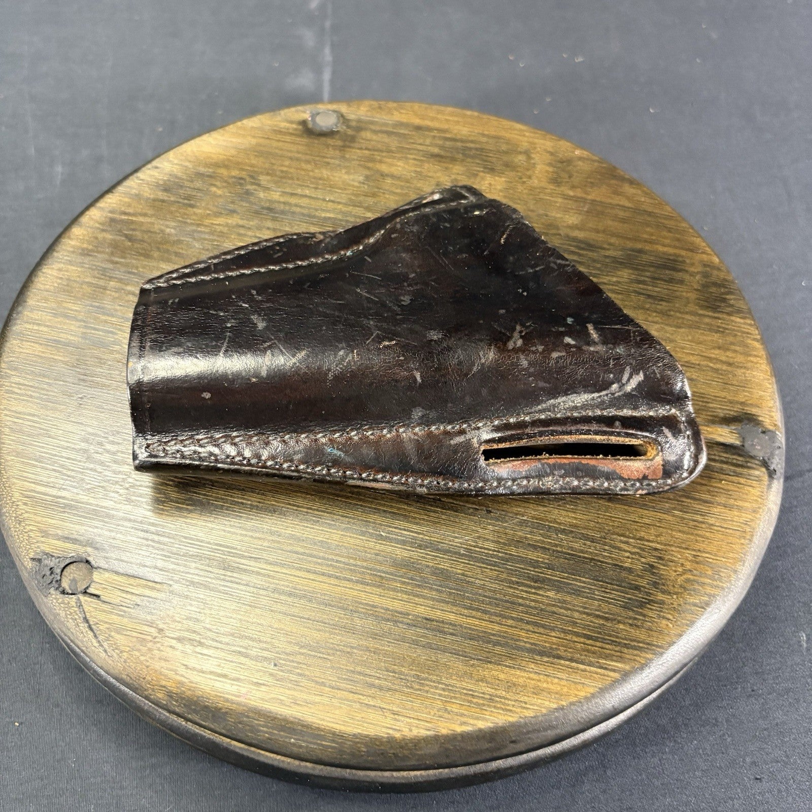 Bucheimer Leather Smith & Wesson/ S&W 1006 Holster Black And Tan Model 304-746