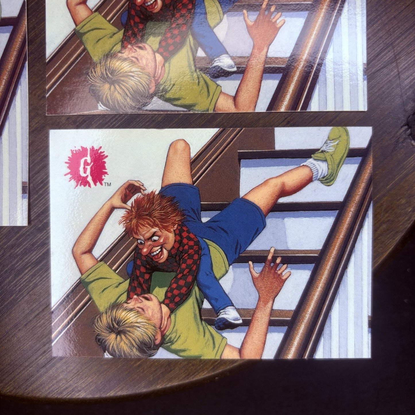 1996 Topps Goosebumps Lot Of (5) #20 Deadly Dummy High Grade Topps Trading Cards6