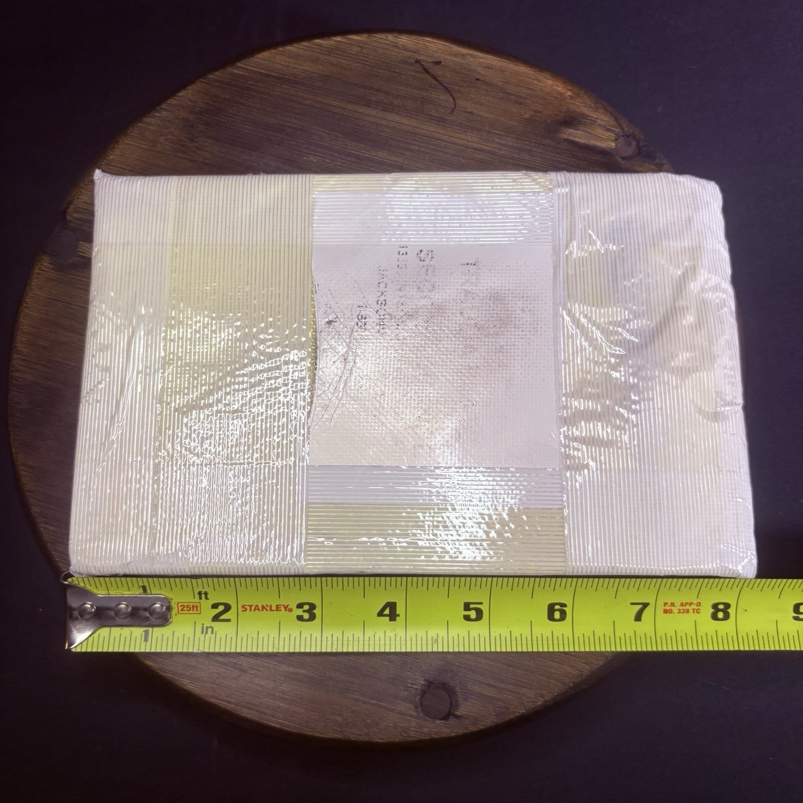 Second Chance T-15 Titanium Trauma Plate Size: 5"x 8" Armor (Taped)6