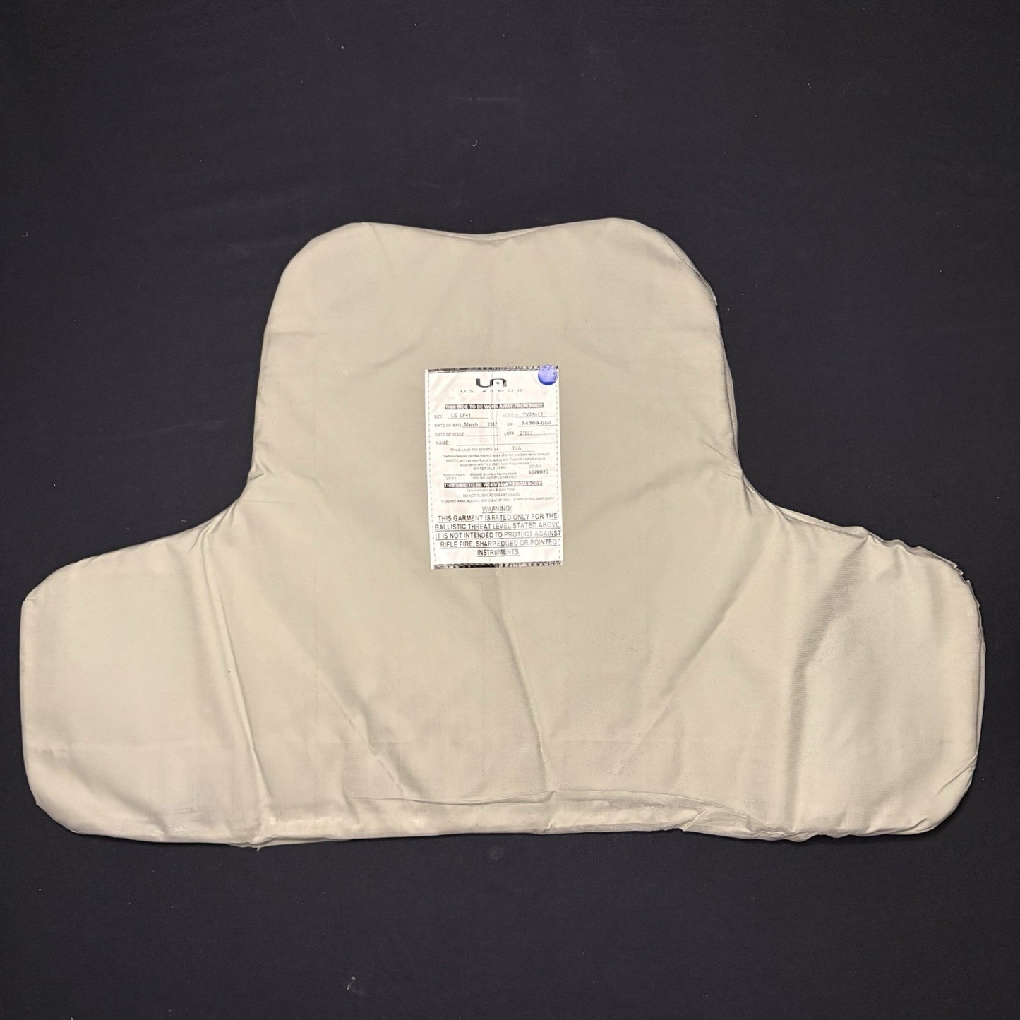 US Armor 3A Bullet Proof Vest Size Female LARGE Ballistic IIIA with Trauma Plate8