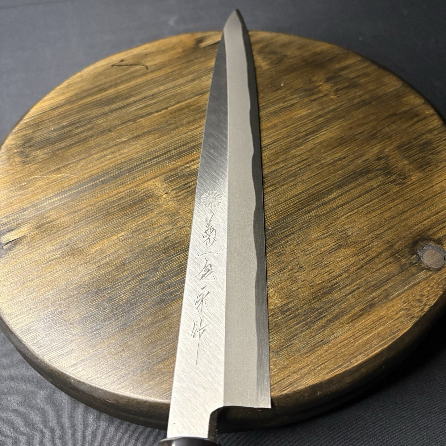 Kikuichi Japanese Chef Knife Kasumitogi Yanagi Sashimi Knife YKT27 10.5” 27cm12