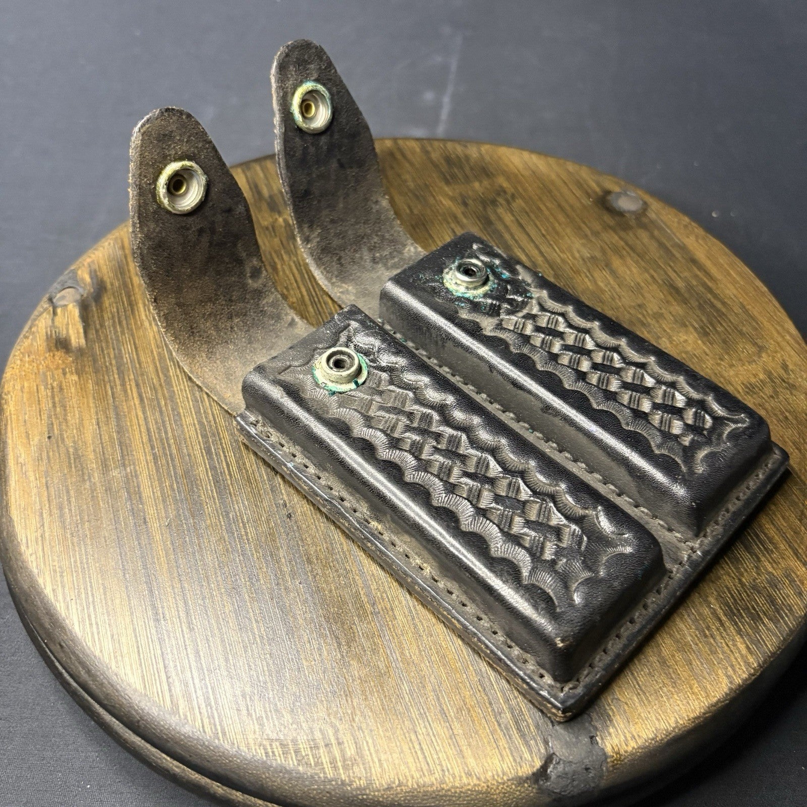 Tex Shoemaker Double Magazine Carrier Leather 3906 4013 P7M8 P225 Single Stack 93