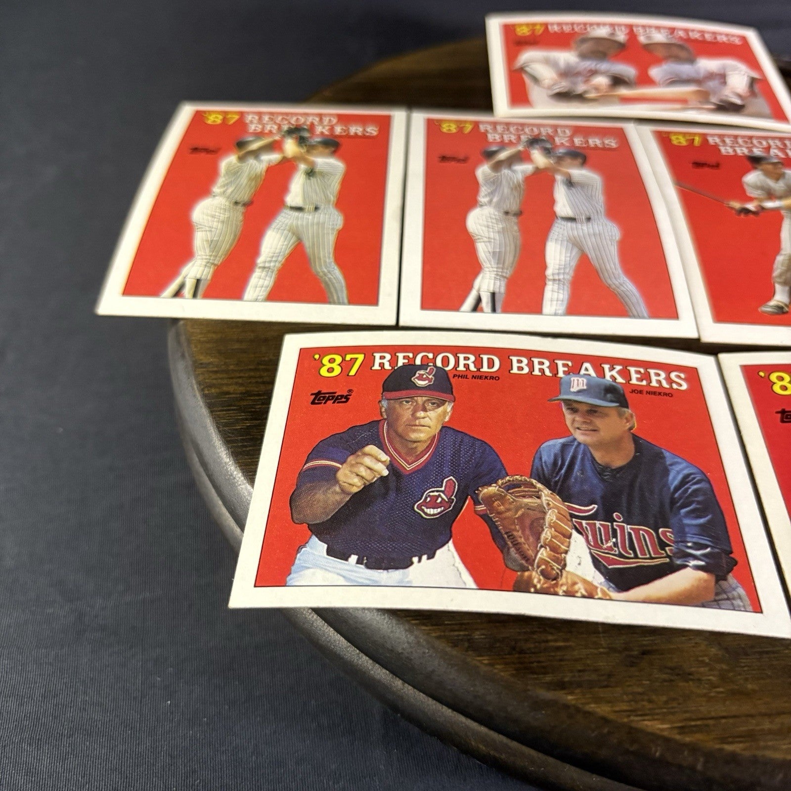 1988 Topps ‘87 Record Breakers Lot (7) Cards All High Grade See Photos6