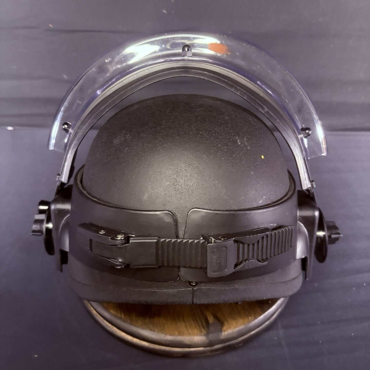 Protech Ballistic Helmet 3A (IIIA)Size Medium Removable Face Shield Bullet Proof16