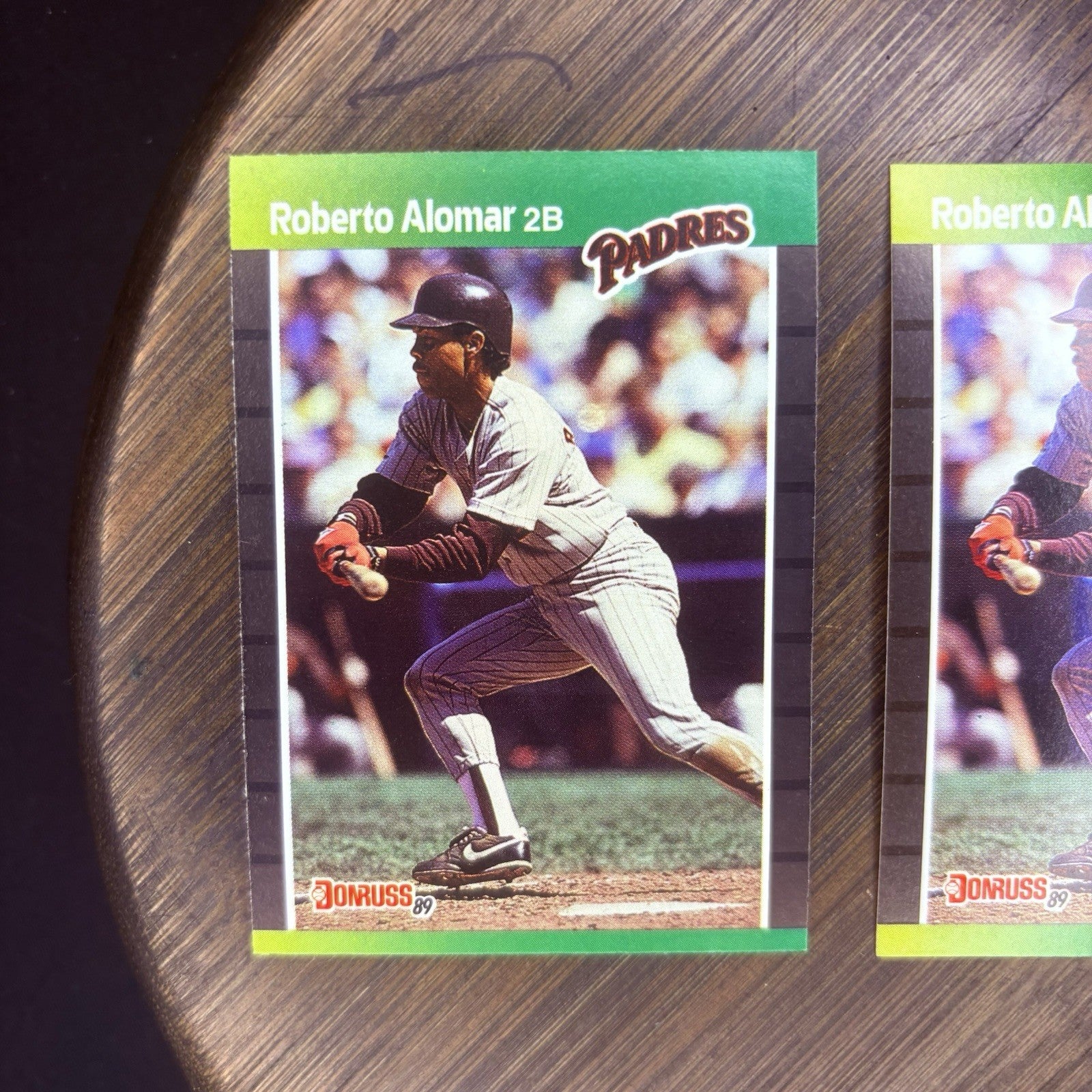 1989 Donruss Baseball Roberto Alomar #246 (Lot Of 3) High Grade Trading Card2