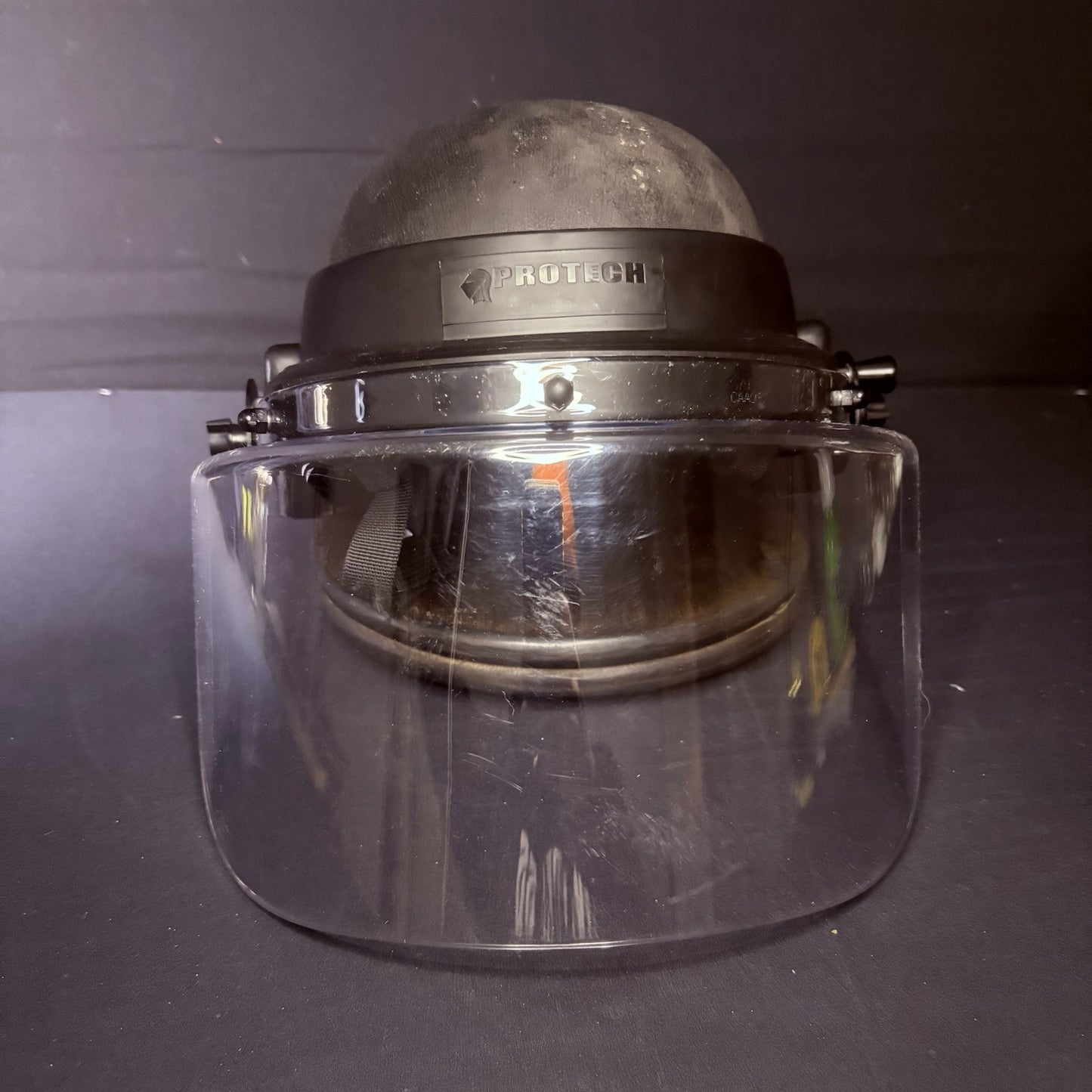 Protech IIIA(3A) Ballistic Helmet Removable Face Shield Size Medium Bullet Proof2