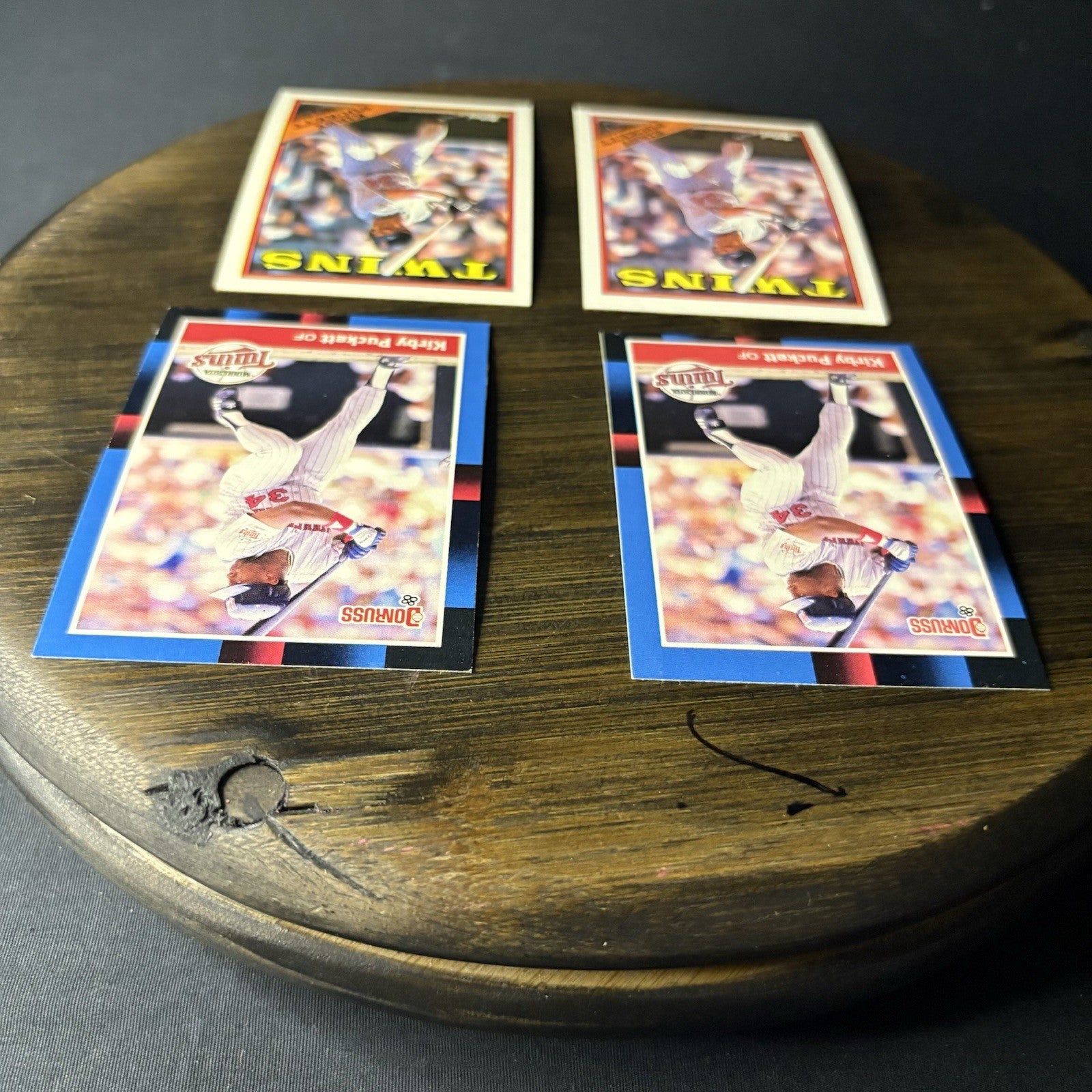 Kirby Puckett 8 Card Lot MLB Mint Condition 11