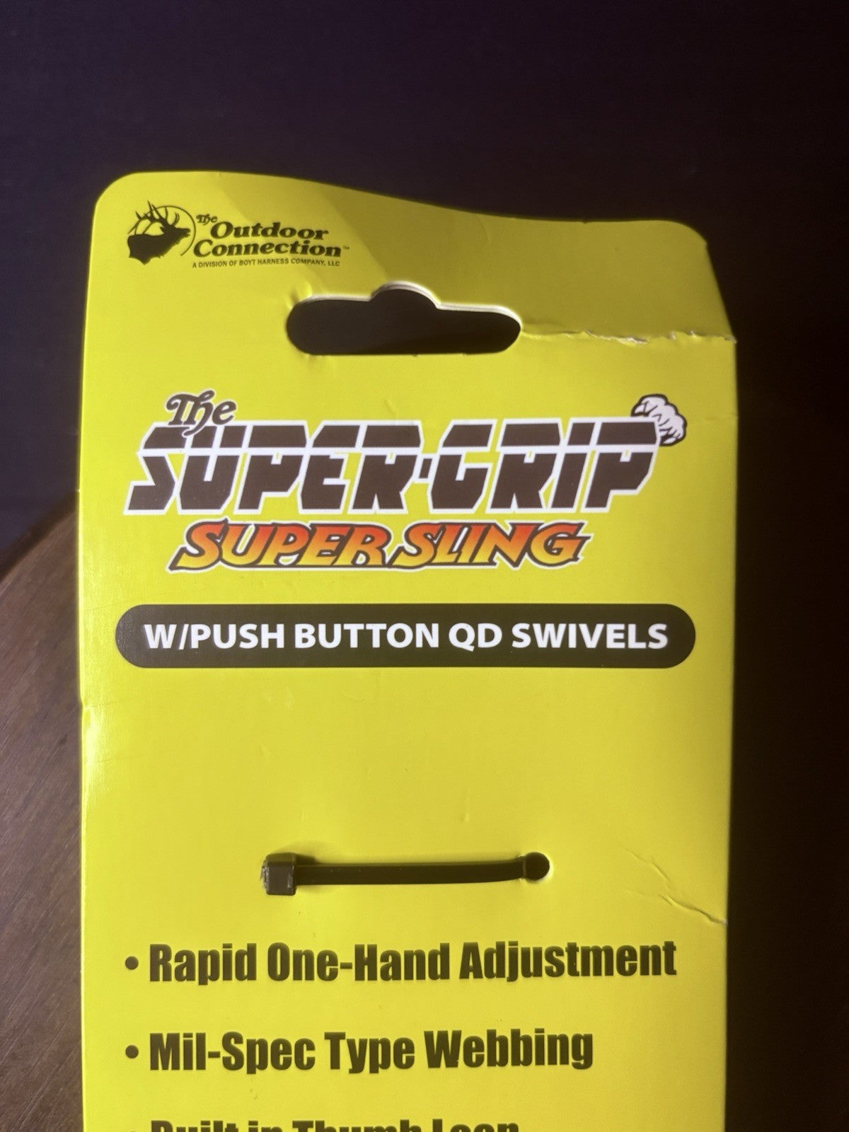 Super Grip Rifle Sling w/Push Button QD Swivels By The Outdoor Connection, Tan5