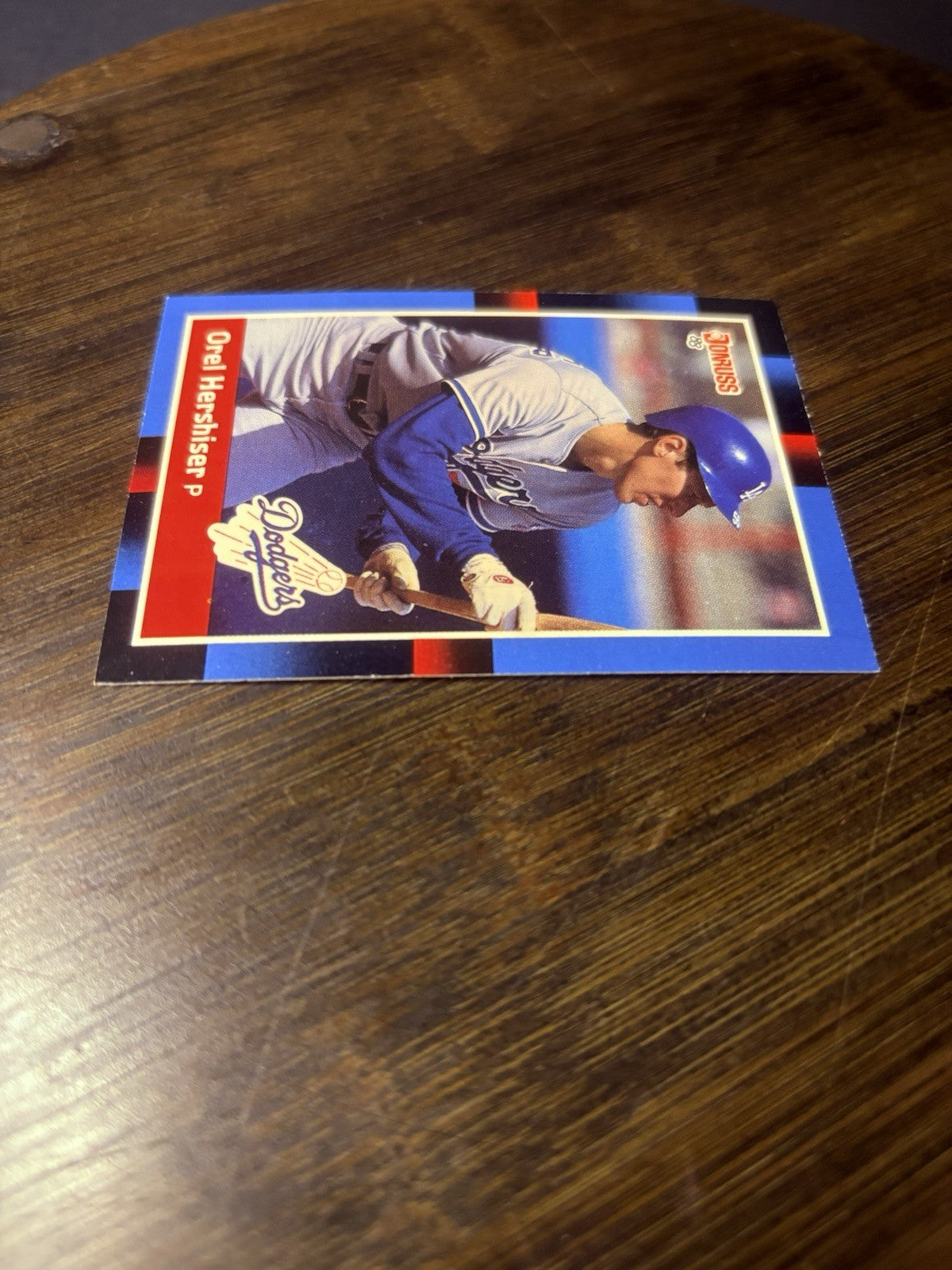 Orel Hershiser Pitcher Los Angeles Dodgers Donruss 1988 Card #943