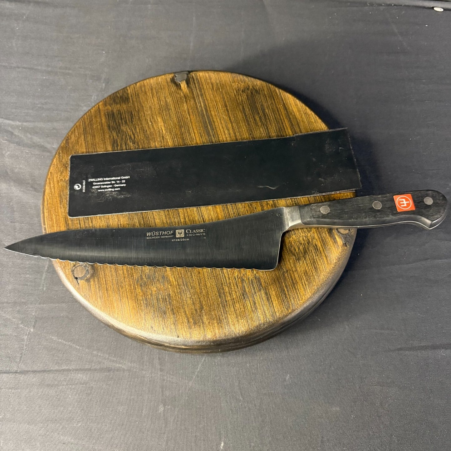 Wüsthof Classic 8 Inch Offset Deli Knife - 4128-74