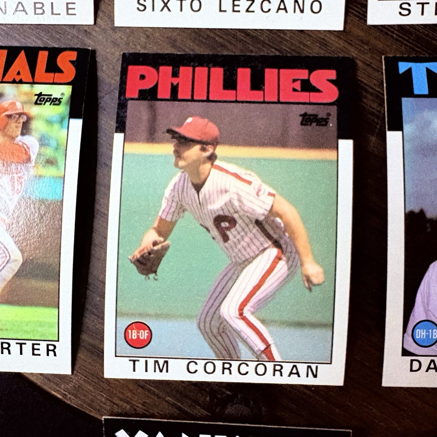 1986 Topps High Grade Baseball Cards (7 Card Lot)4