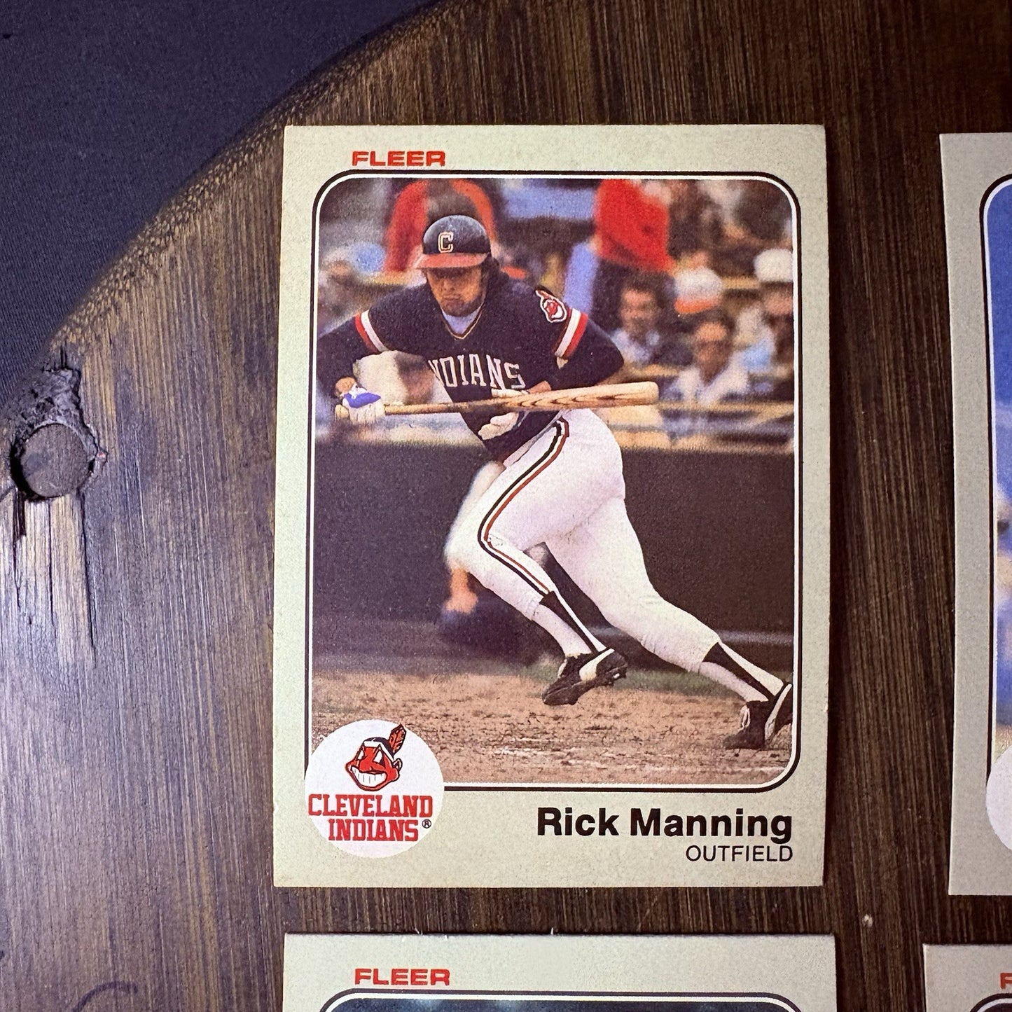 1983 Fleer High Grade Baseball Card Lot #413, #326, #309, #4205