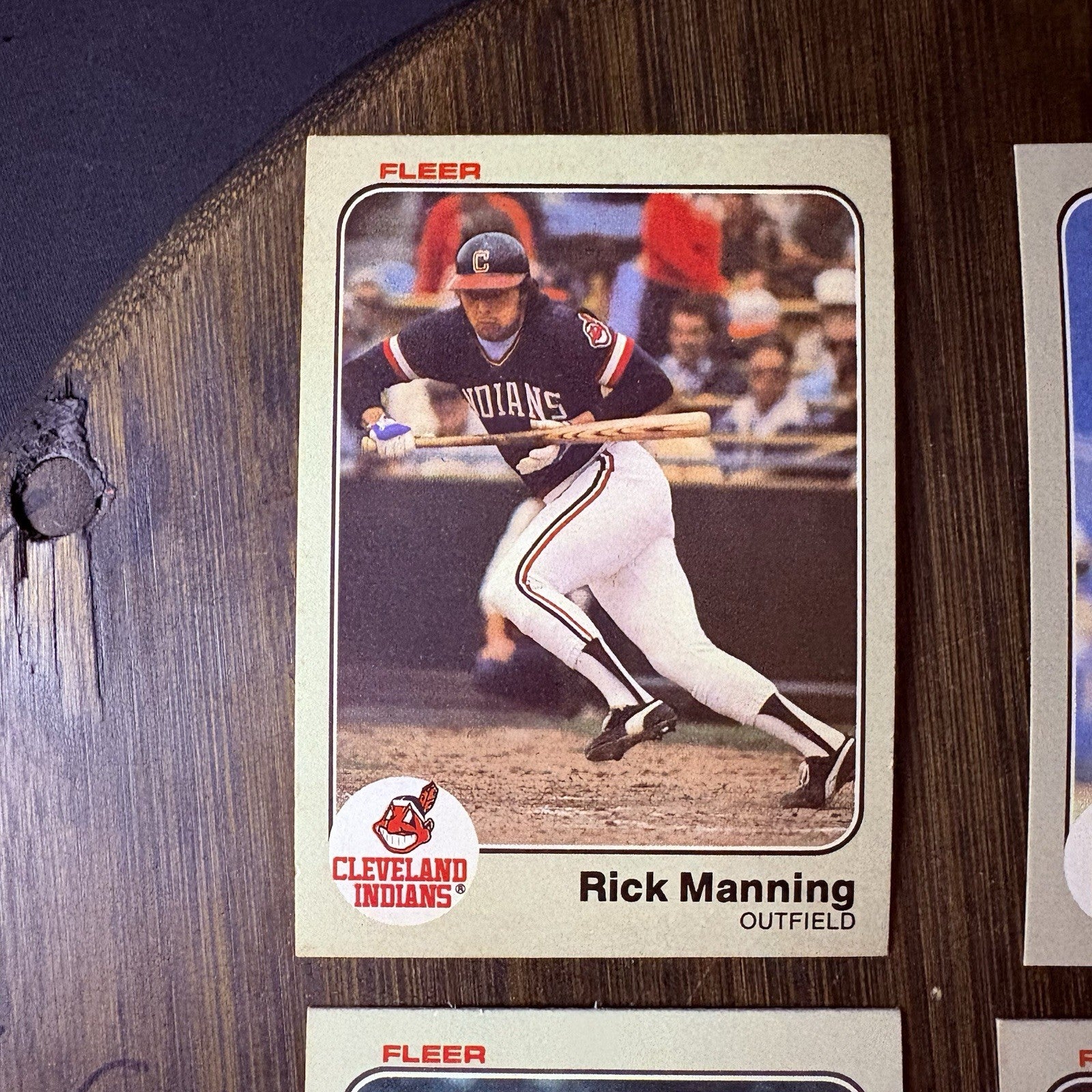 1983 Fleer High Grade Baseball Card Lot #413, #326, #309, #4205