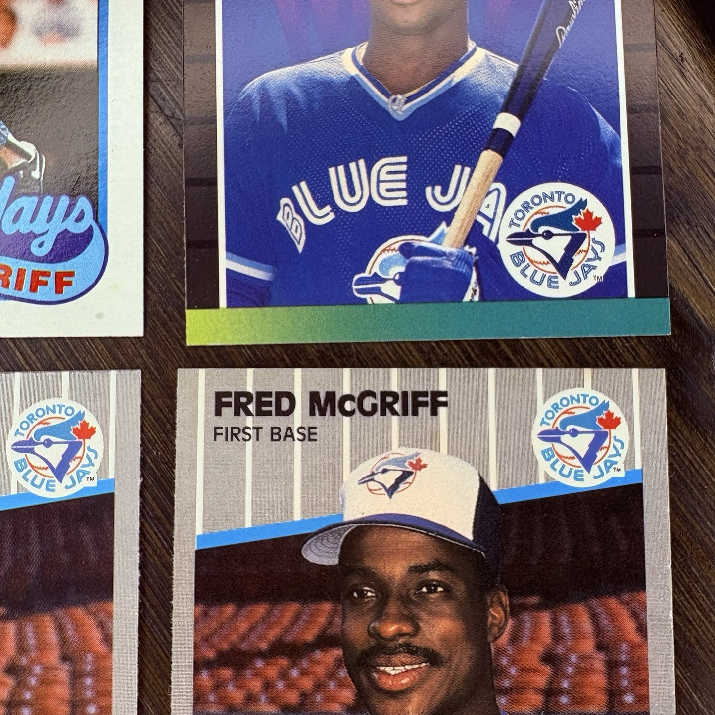 1989 Fred Mcgriff (Lot Of 6) Trading Cards BC19, #240, #745 HIGH GRADE10